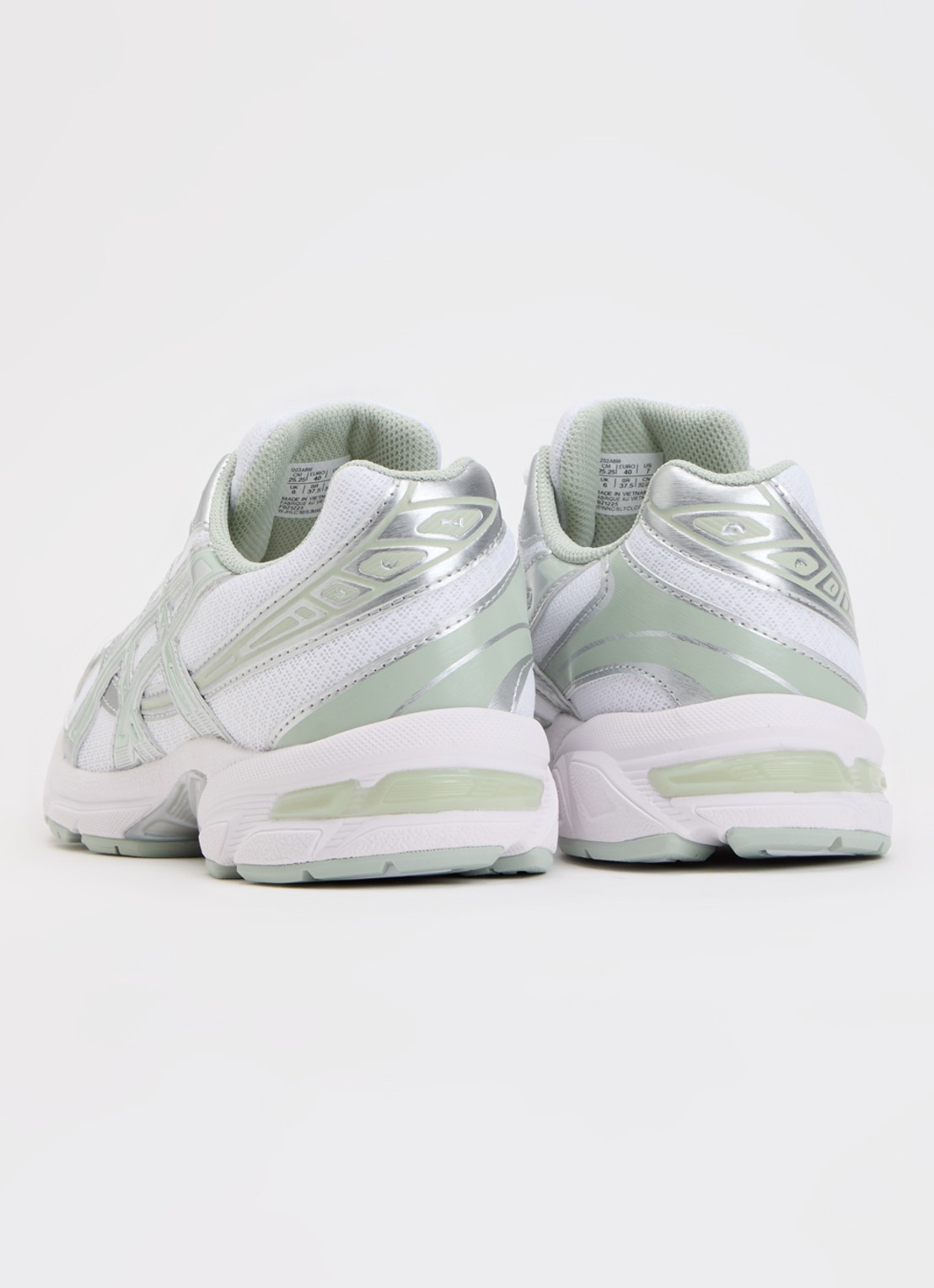 ASICS Gel-1130 sneaker met mesh details - achterkant wit