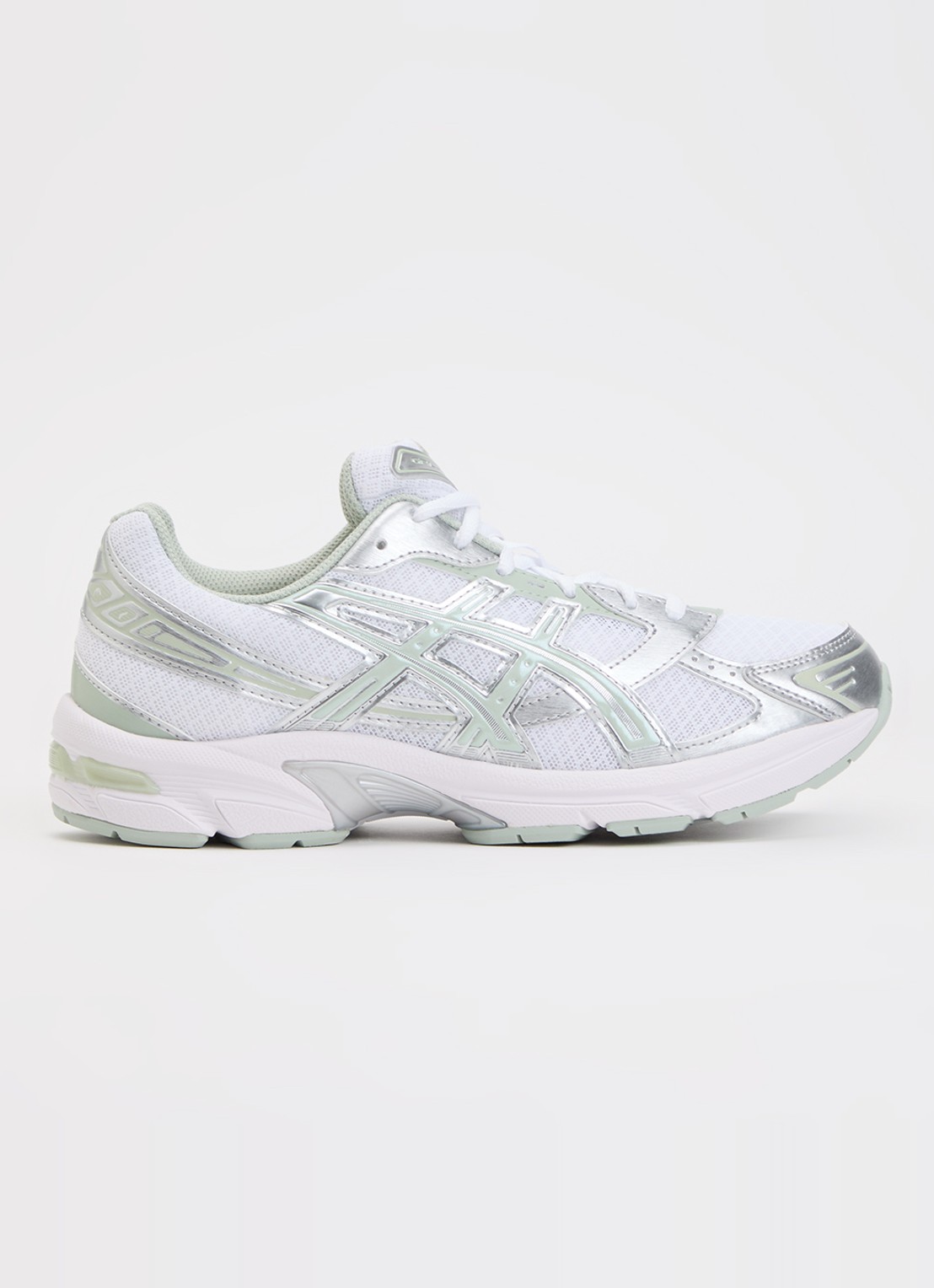 ASICS Gel-1130 sneaker met mesh details - voorkant 5 wit