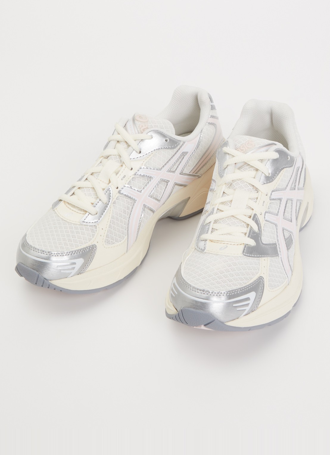 ASICS Gel-1130 sneaker met mesh details - detail 2 ivoor