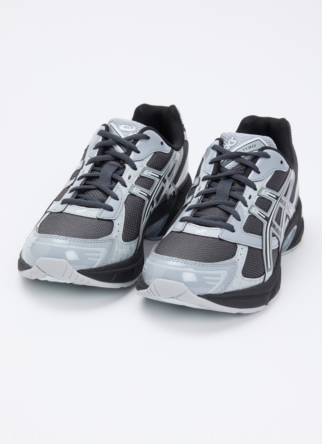 ASICS Gel-1130 sneaker met mesh details - detail antraciet