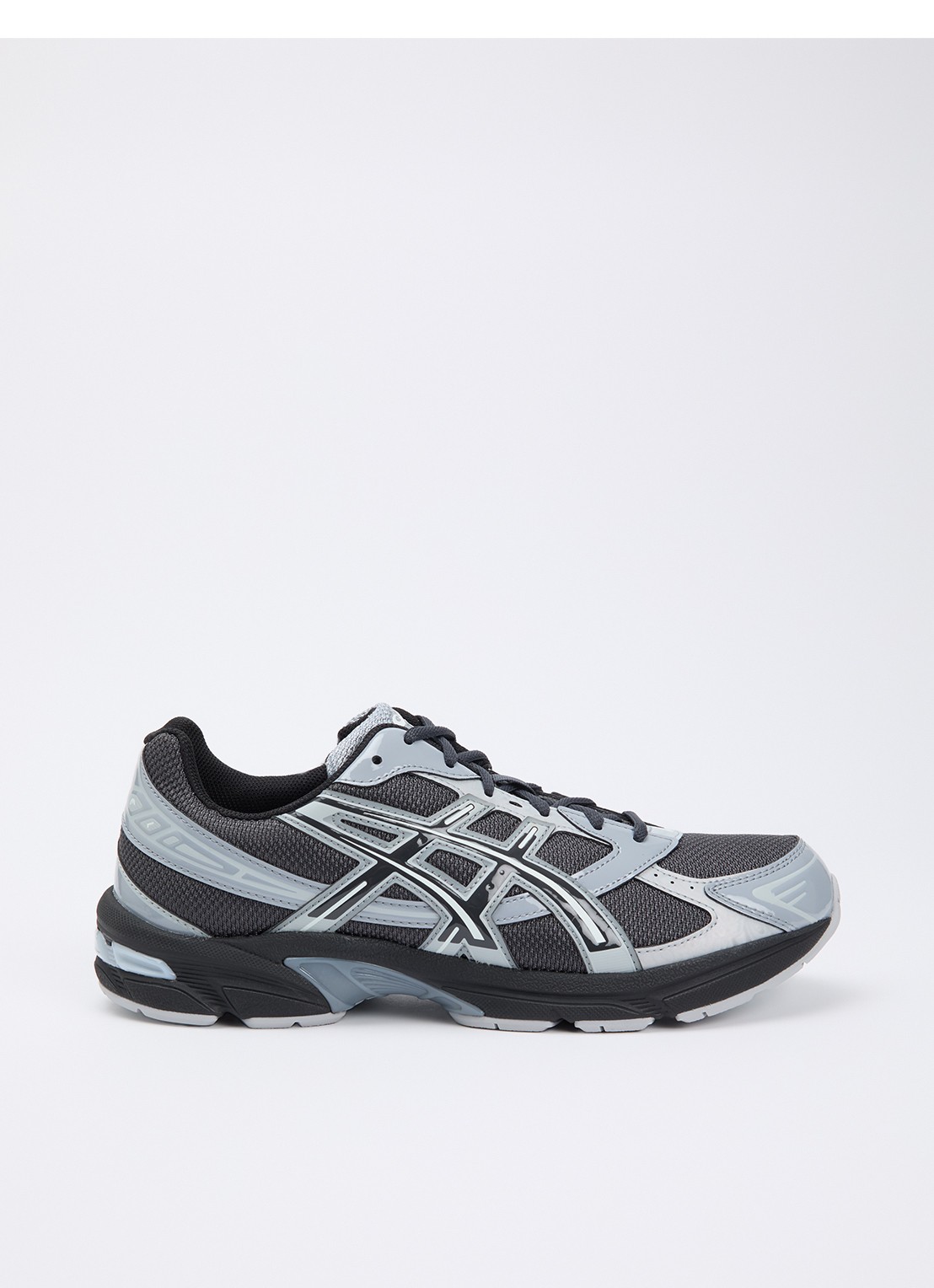 ASICS Gel-1130 sneaker met mesh details - voorkant 4 antraciet