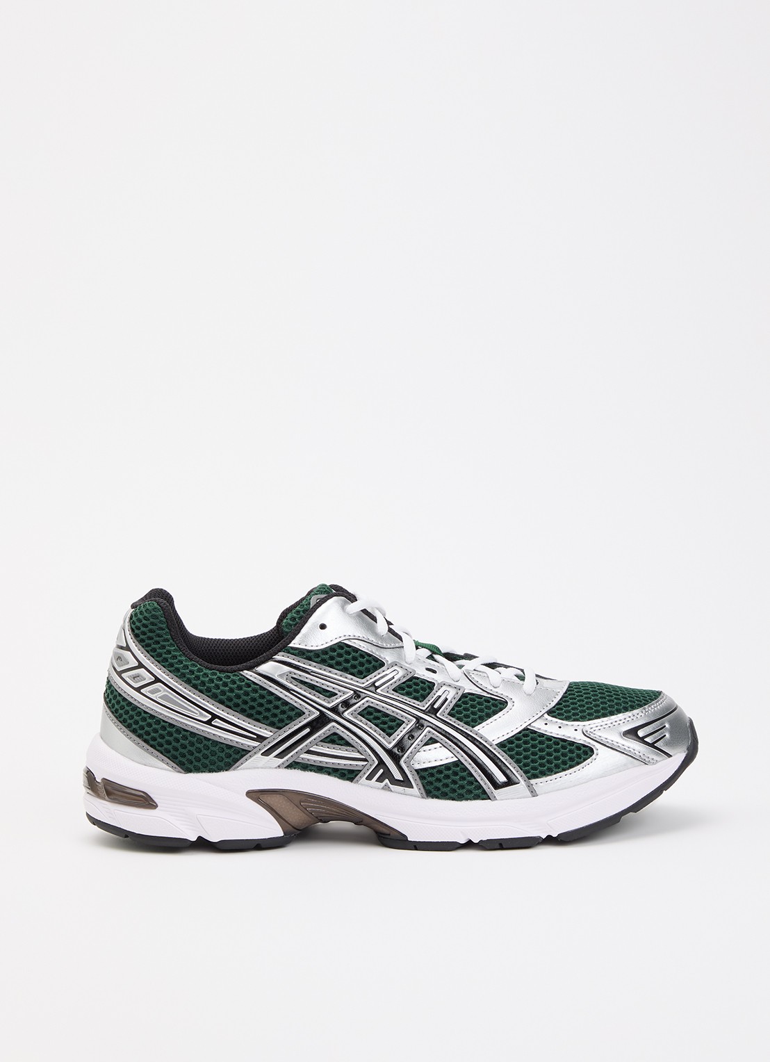 ASICS Gel-1130 sneaker met mesh details - voorkant 4 groen