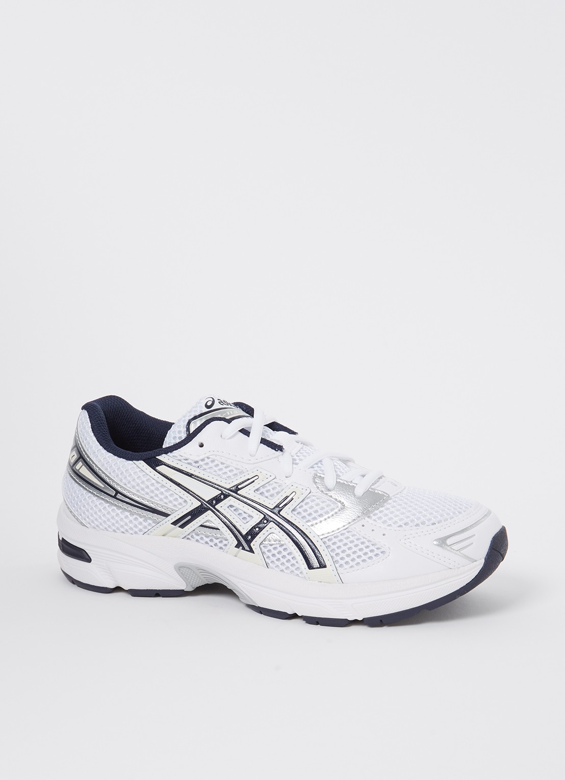 ASICS Gel-1130 sneaker met mesh details - voorkant royalblauw