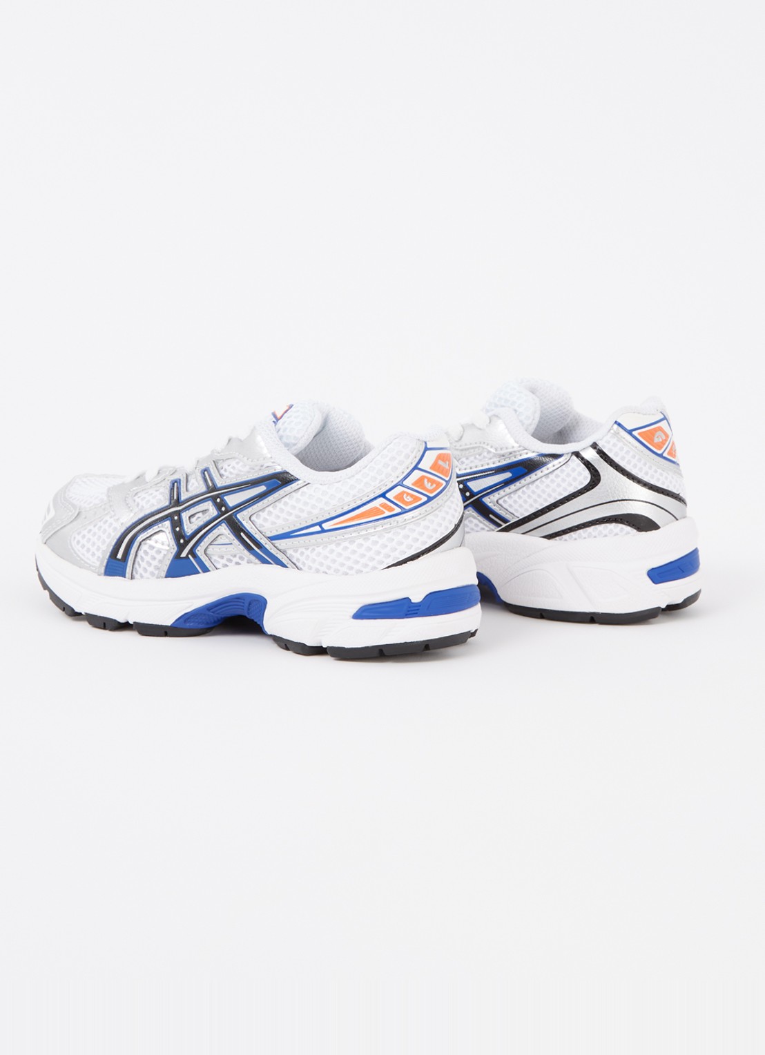 ASICS Gel-1130 sneaker met mesh details - achterkant beige