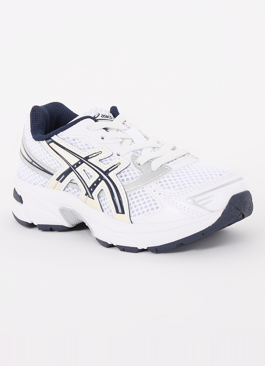 ASICS Gel-1130 sneaker met mesh details - voorkant 2 royalblauw