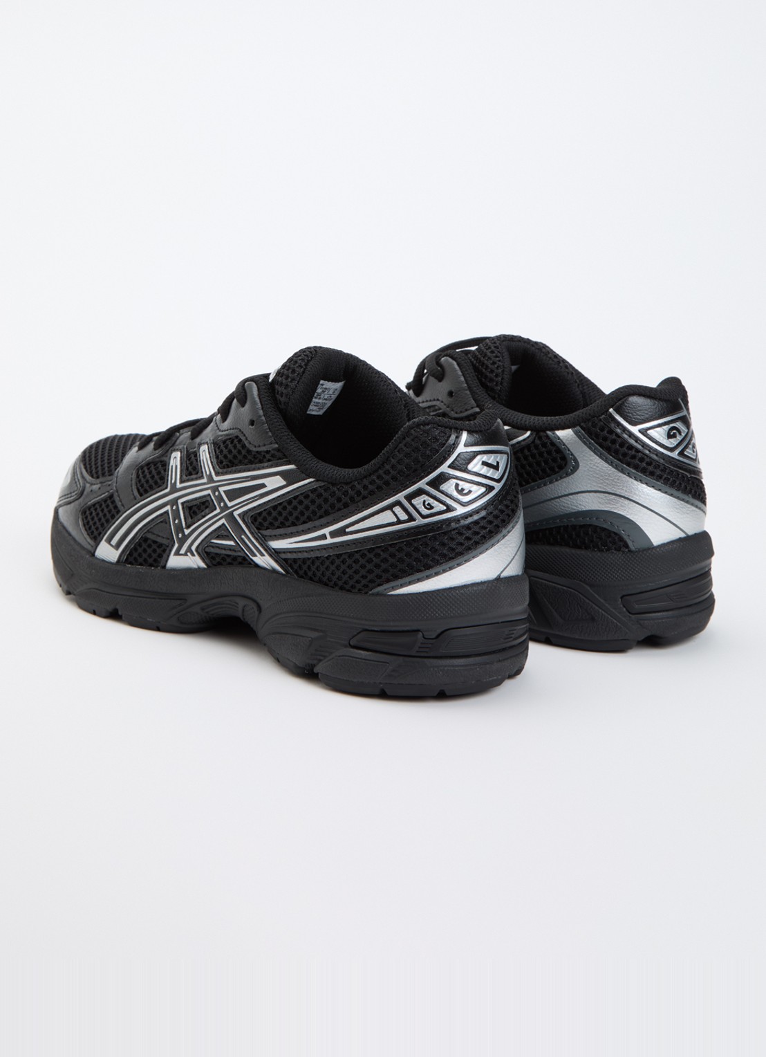 ASICS Gel-1130 sneaker met mesh details - achterkant zwart