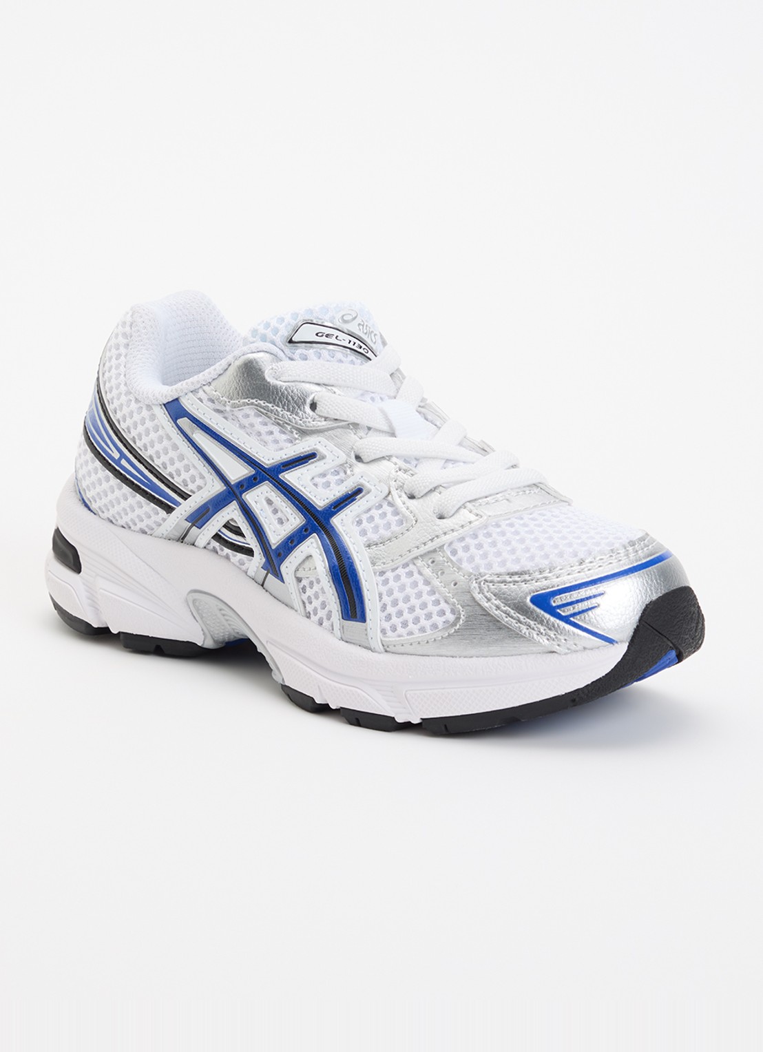 ASICS Gel-1130 sneaker met mesh details - voorkant 3 kobaltblauw