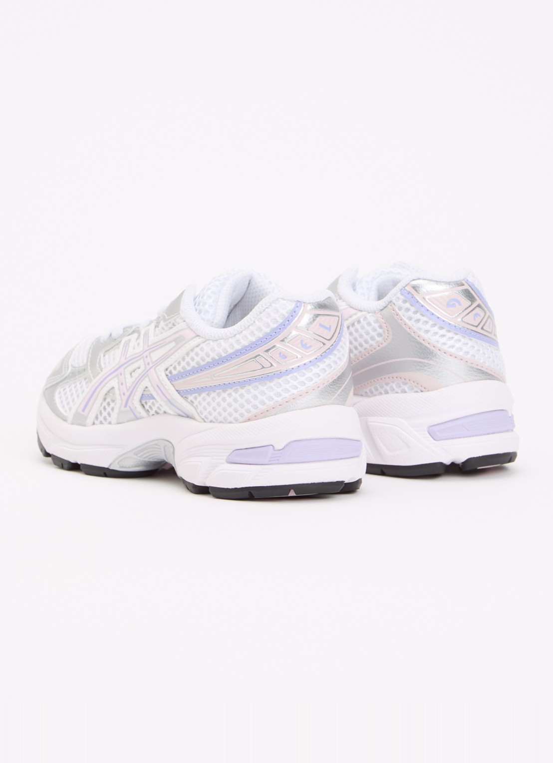 ASICS Gel-1130 sneaker met mesh details - achterkant donkerblauw