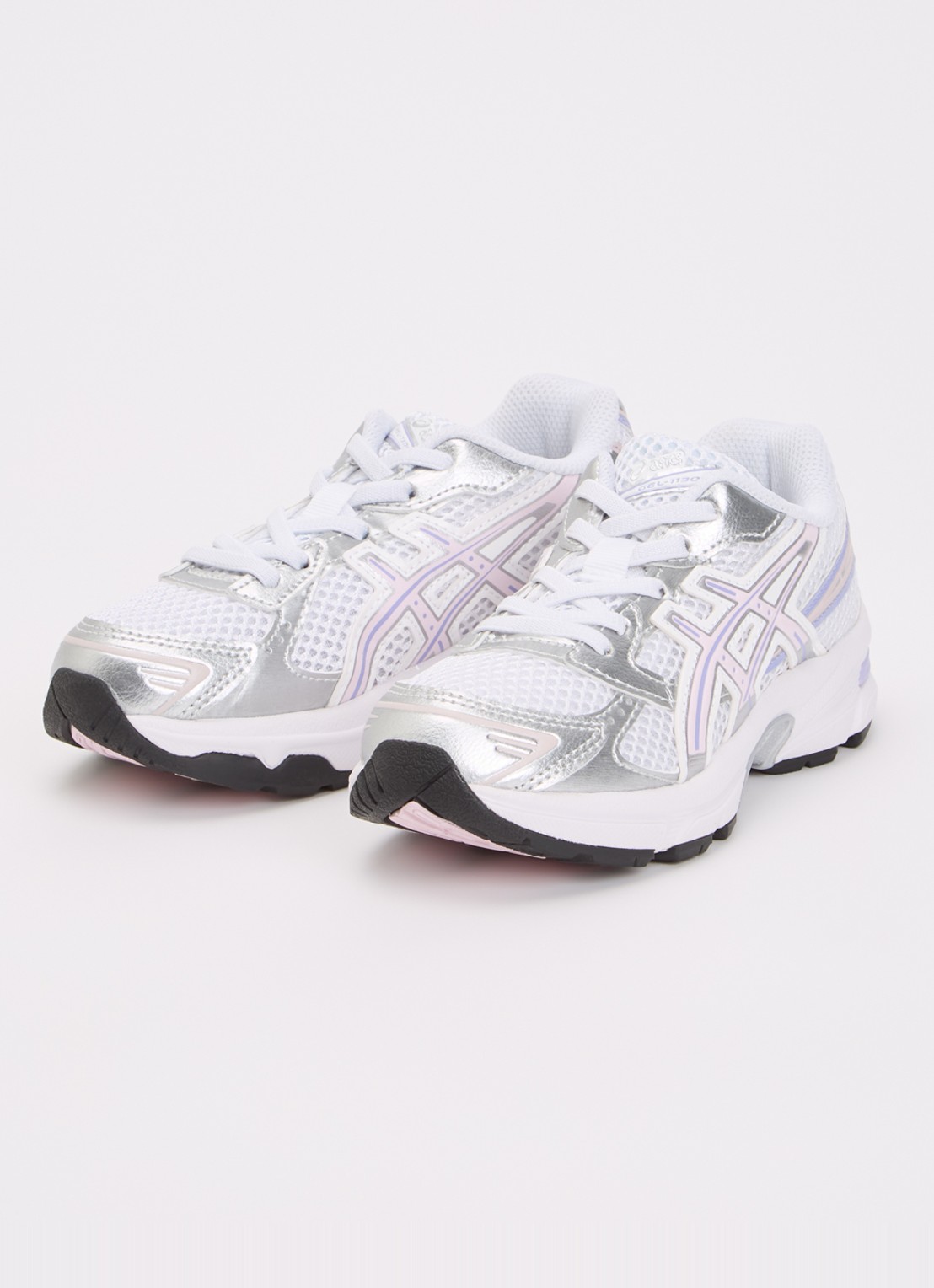 ASICS Gel-1130 sneaker met mesh details - voorkant 4 donkerblauw