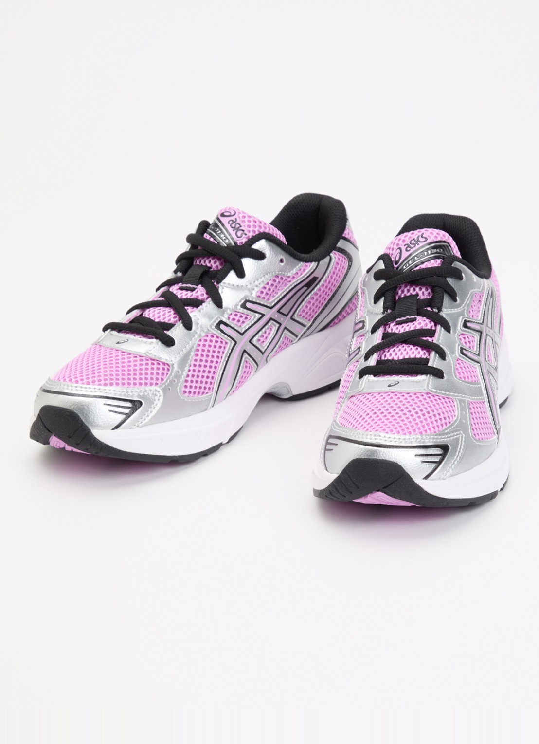 ASICS Gel-1130 sneaker met mesh details - detail lavendel