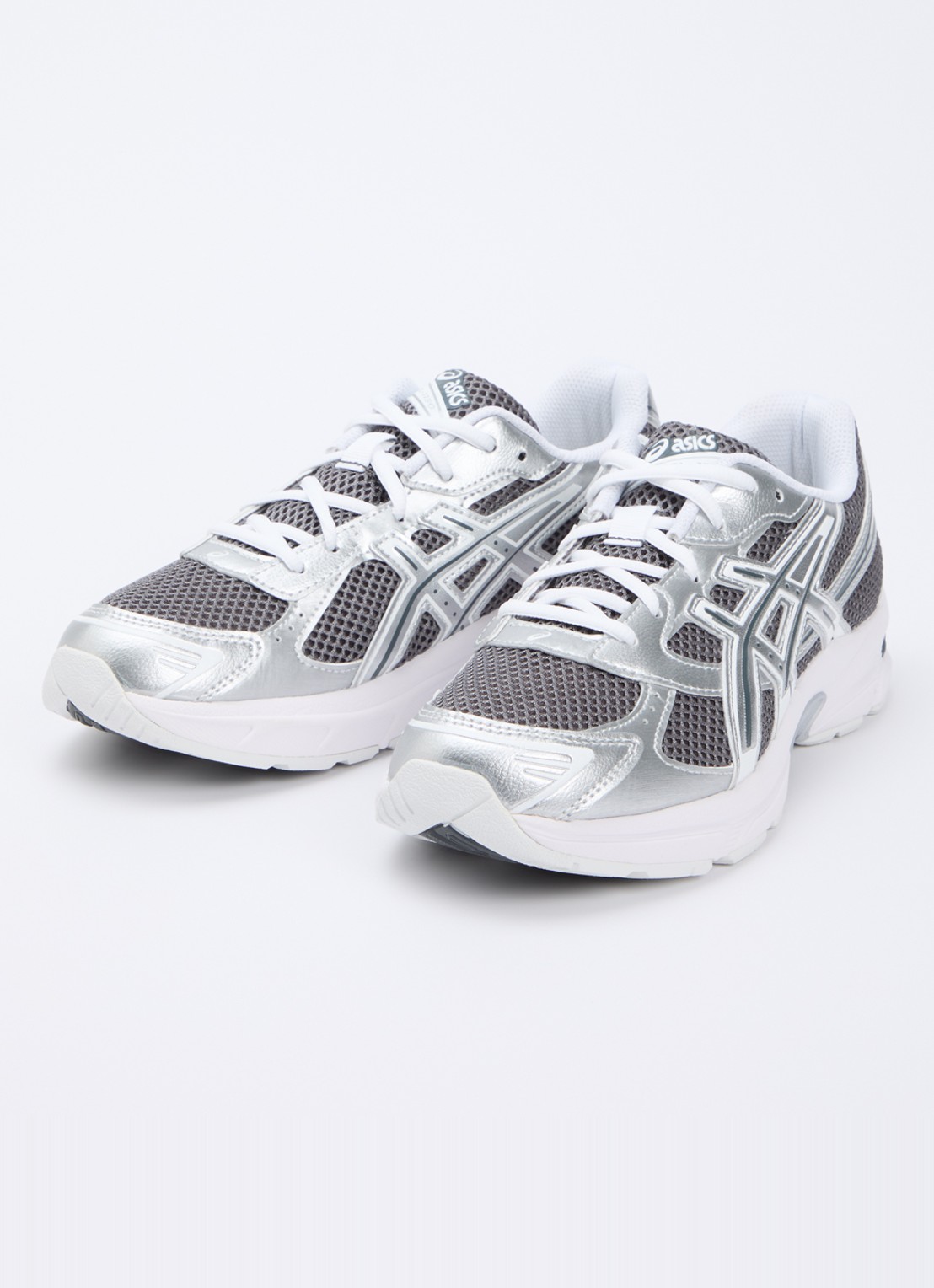 ASICS Gel-1130 sneaker van mesh met logo - detail grijs