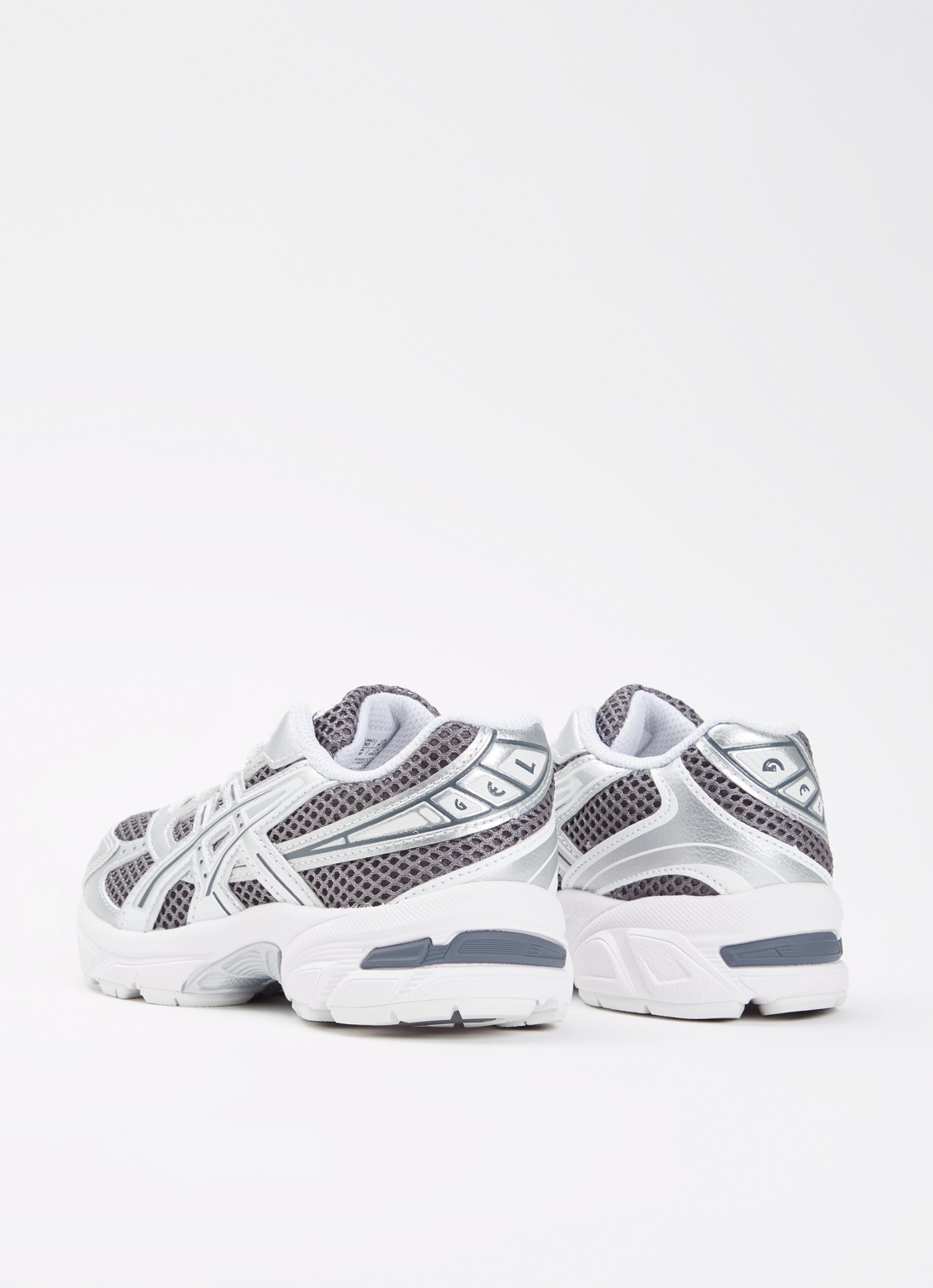 ASICS Gel-1130 sneaker van mesh met logo - achterkant grijs