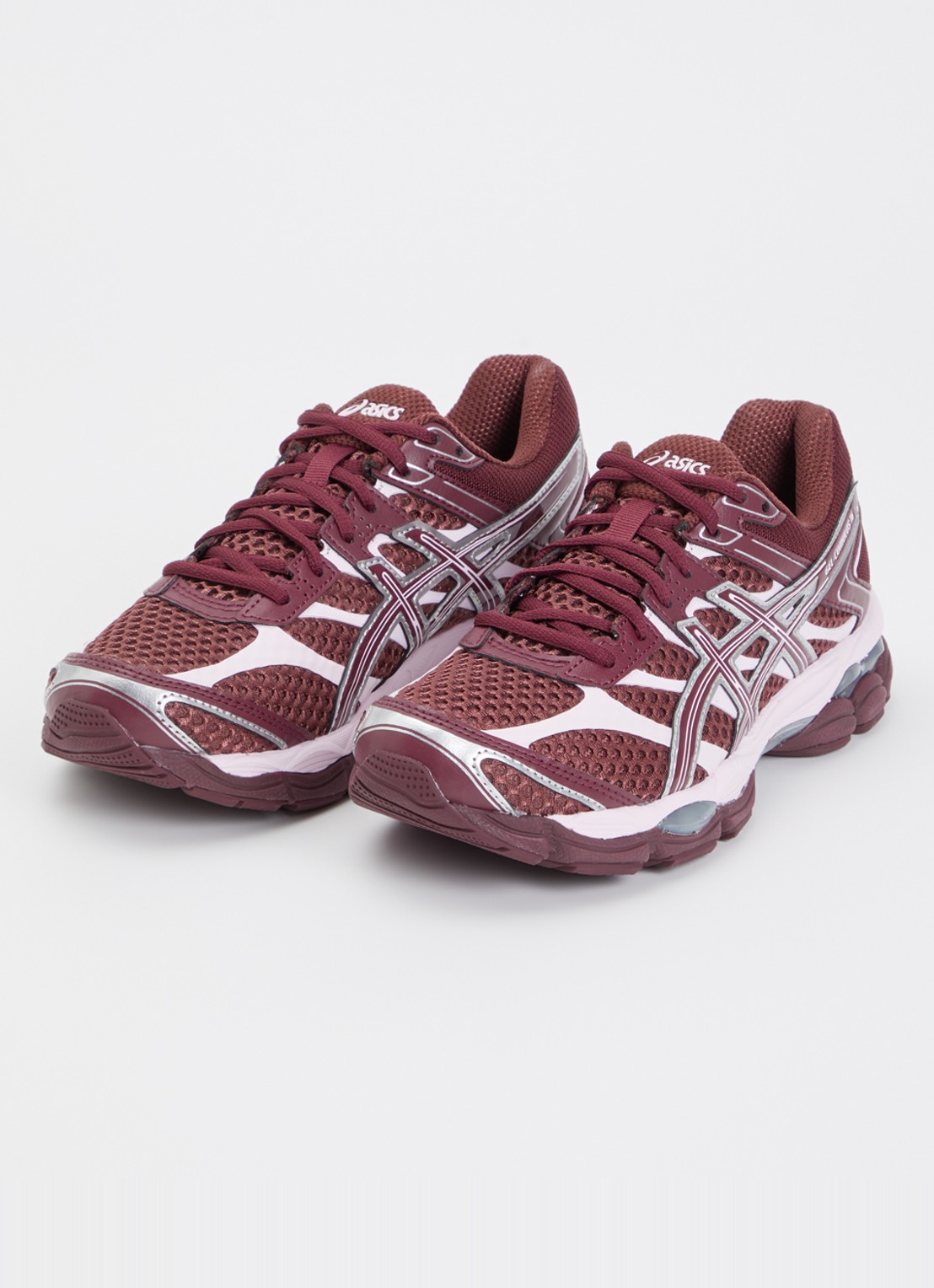 ASICS Gel-Cumulus 16 sneaker met mesh details - detail bordeauxrood