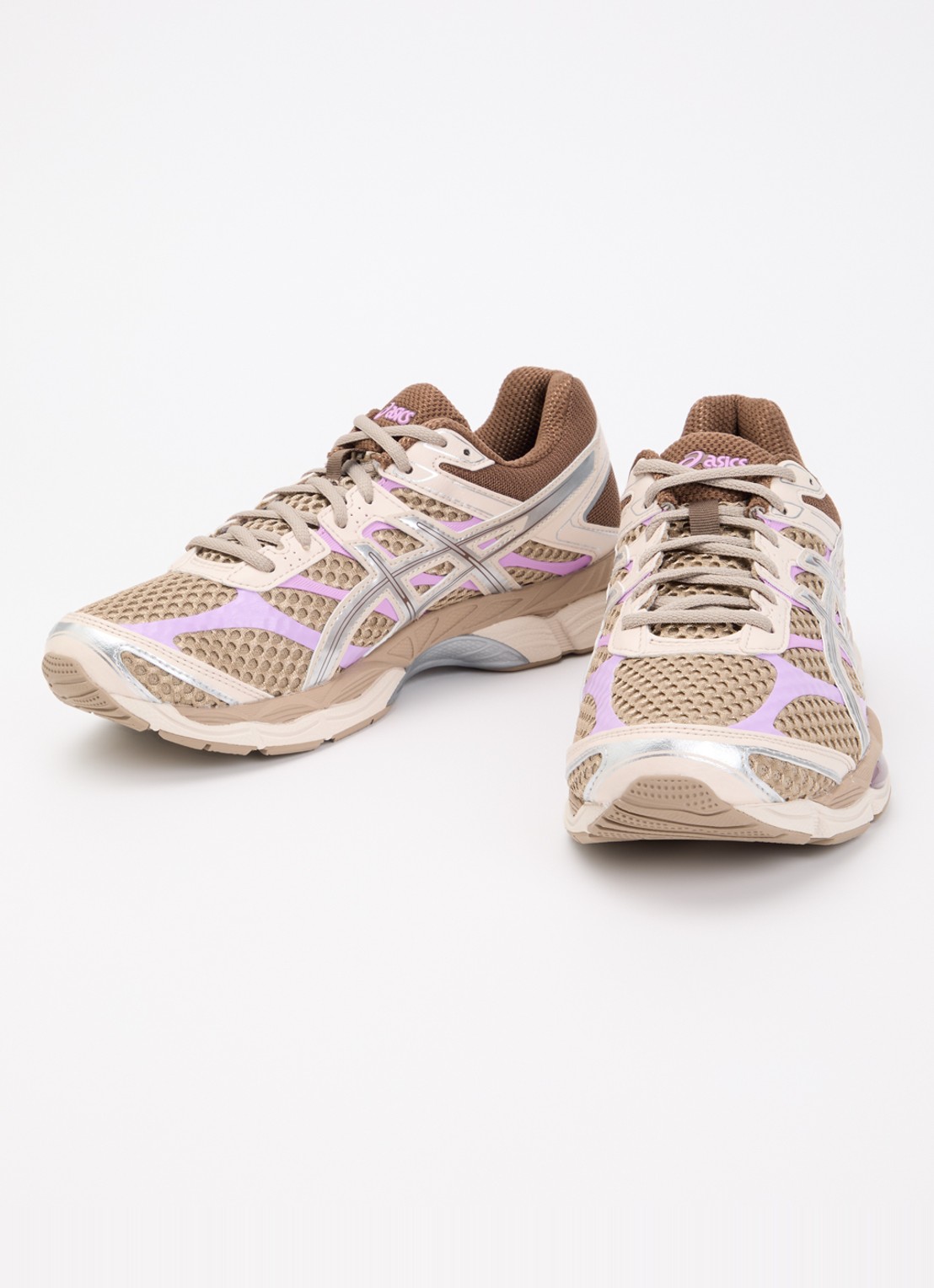 ASICS Gel-Cumulus 16 sneaker met mesh details - detail 3 bruin