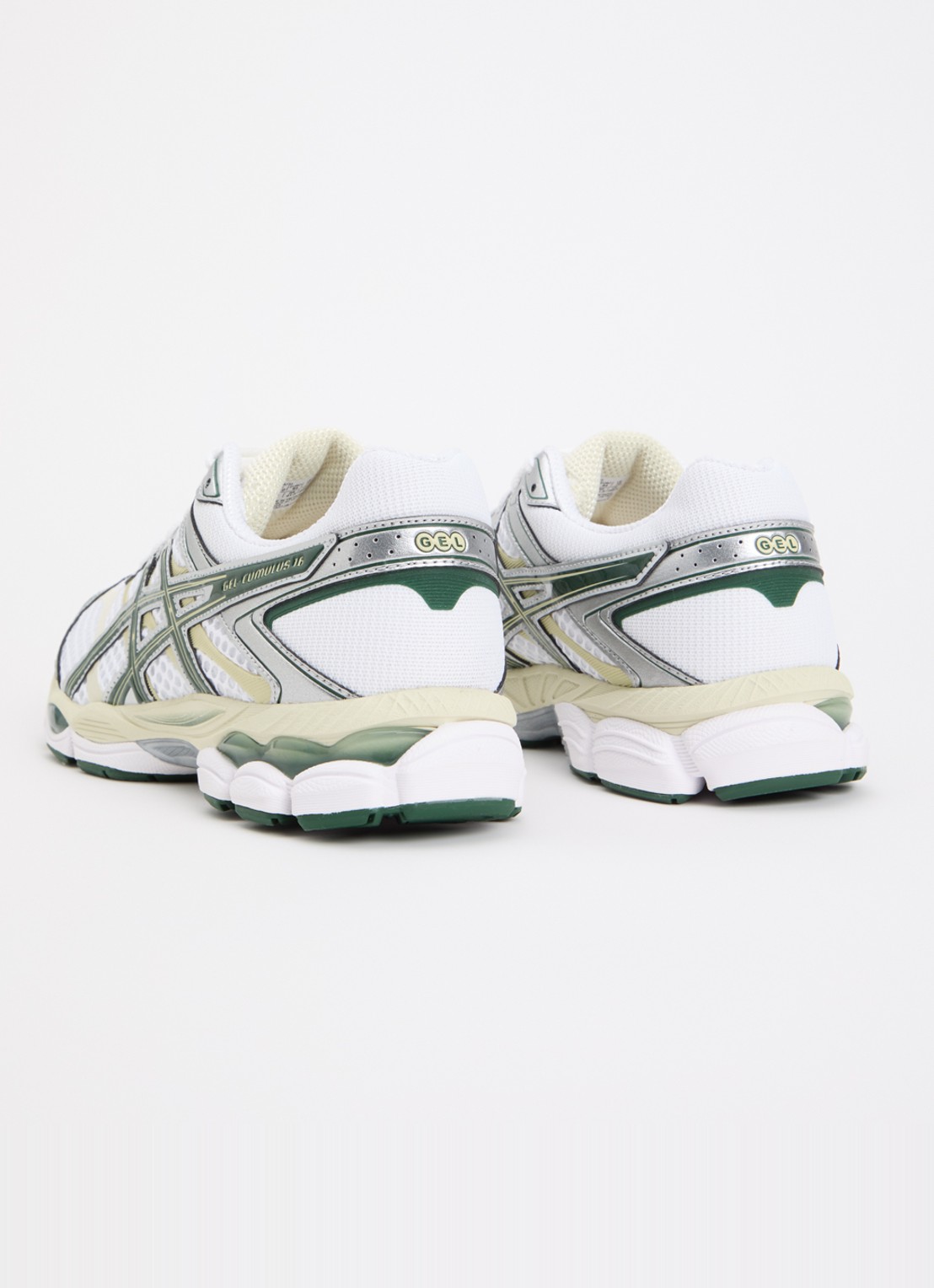 ASICS Gel-Cumulus 16 sneaker met mesh details - achterkant groen