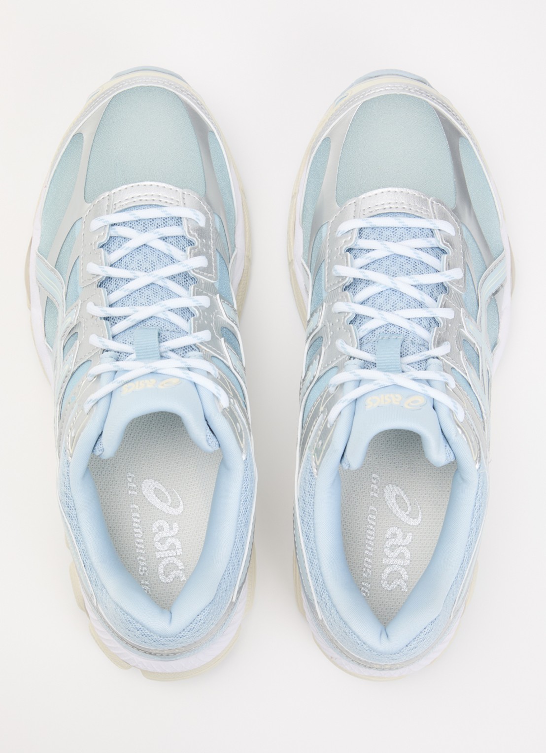 ASICS Gel-cumulus 16 sneaker met metallic details  - detail 3 lichtgrijs