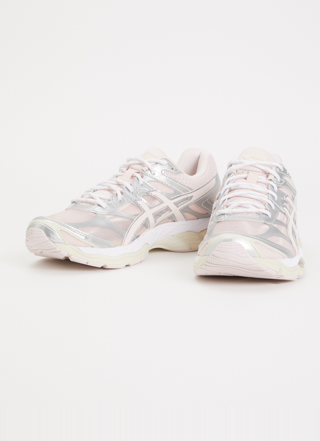 ASICS Gel-cumulus 16 sneaker met metallic details  - detail lichtroze