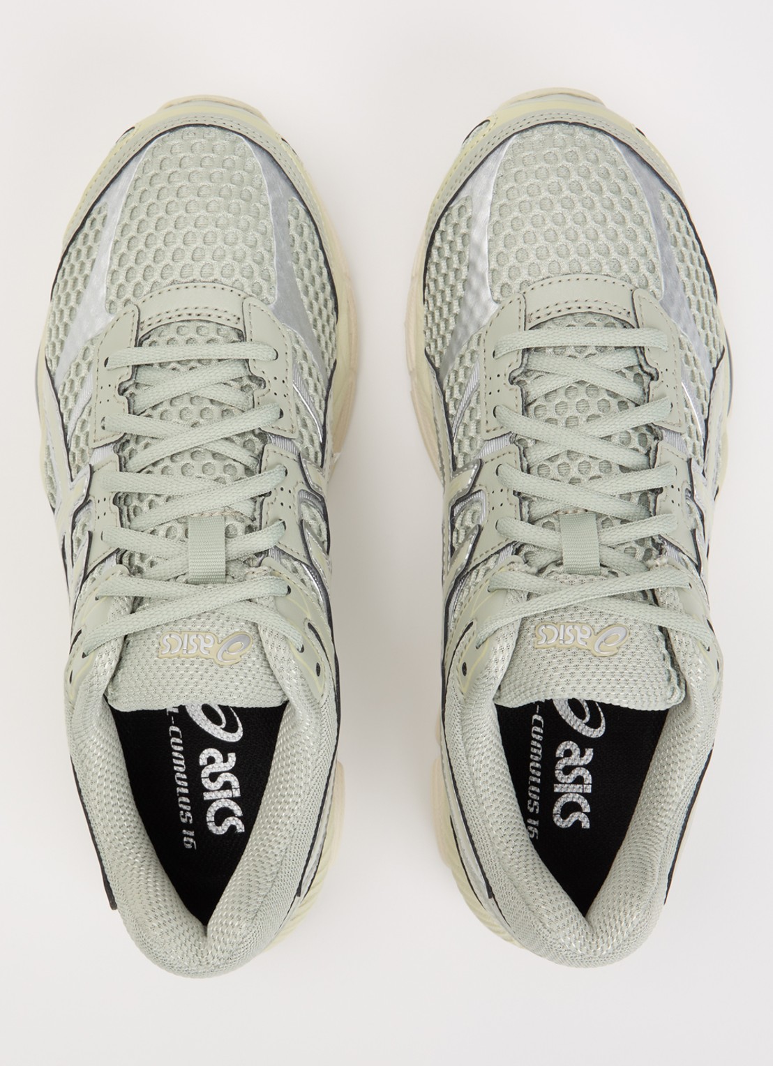 ASICS Gel-Cumulus sneaker met mesh details - detail 3 lindegroen