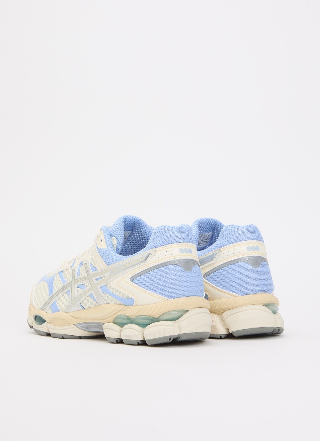 ASICS Gel-Cumulus sneaker met mesh details - achterkant ivoor