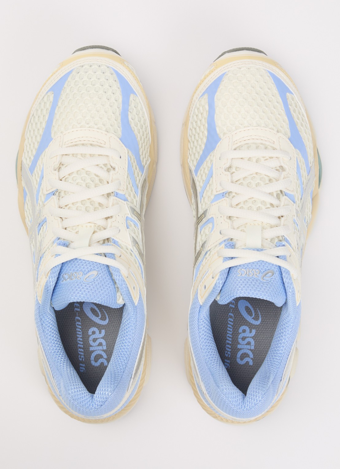 ASICS Gel-Cumulus sneaker met mesh details - detail 3 ivoor