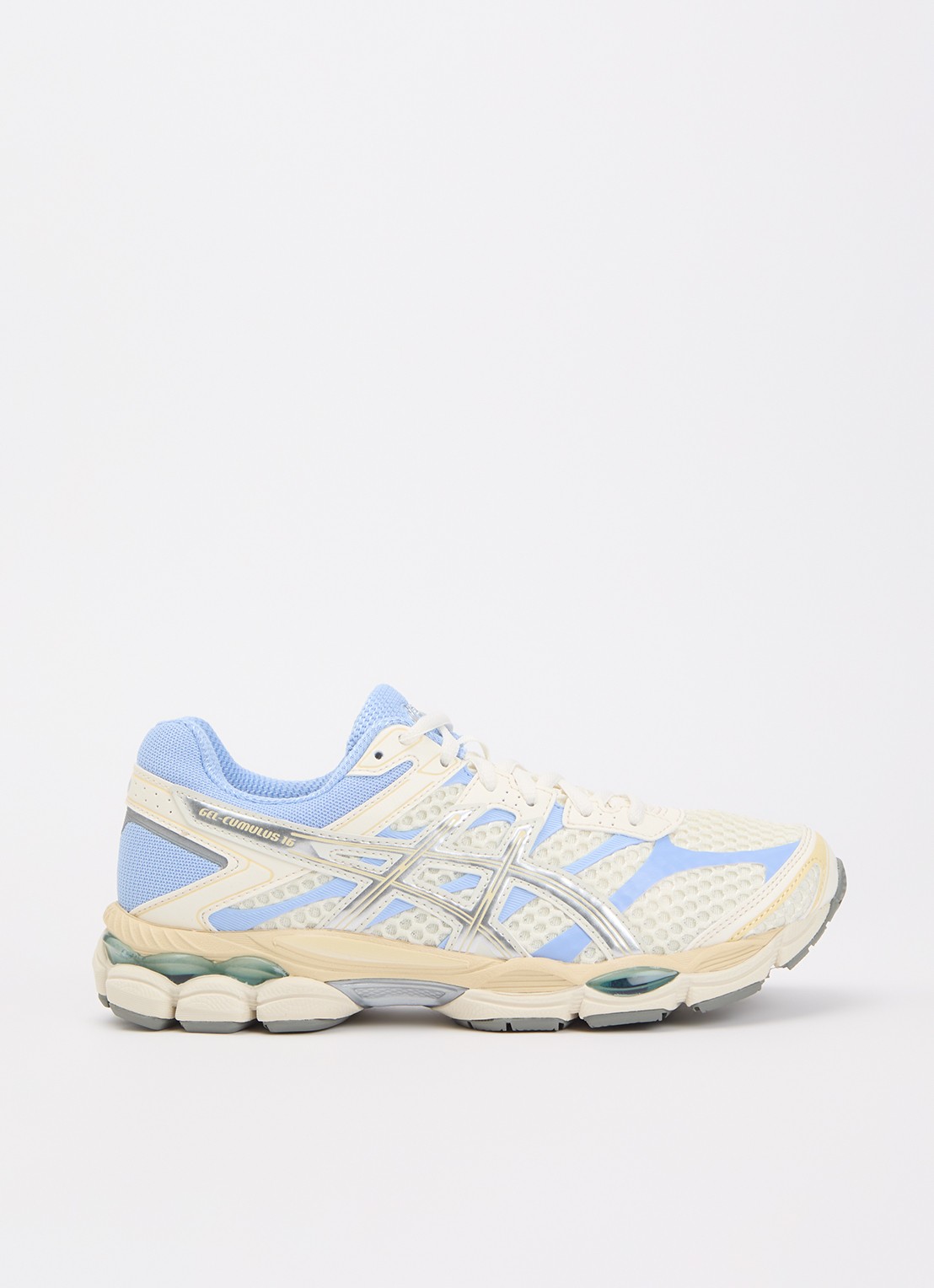 ASICS Gel-Cumulus sneaker met mesh details - voorkant 5 ivoor