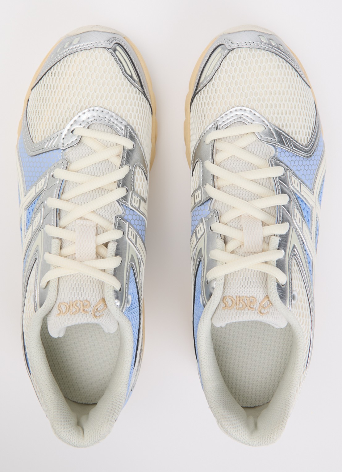 ASICS Gel-DS Trainer 14 sneaker met mesh details - detail 4 lichtblauw