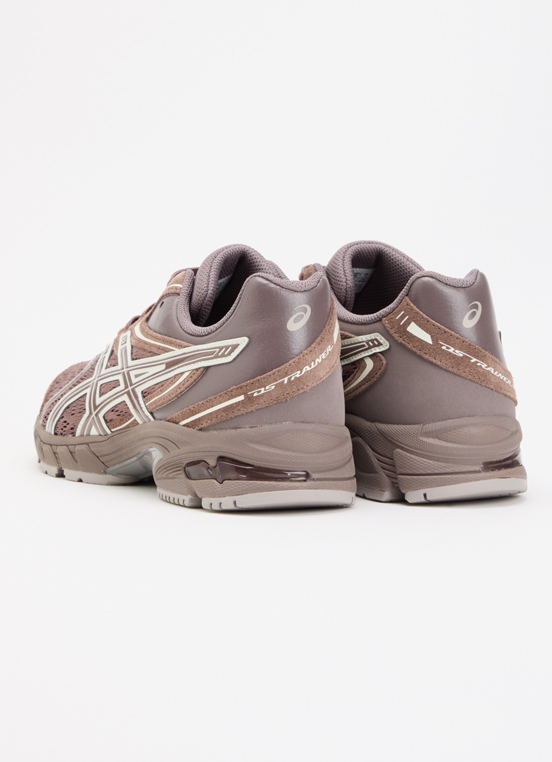 ASICS Gel-DS Trainer 14 sneaker met mesh details - achterkant taupe