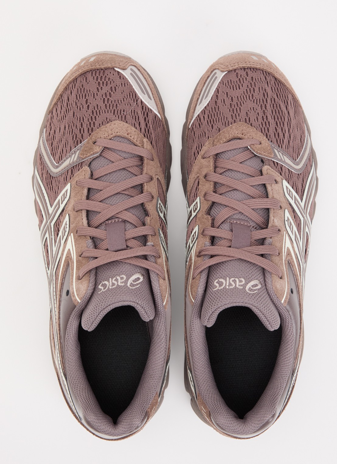 ASICS Gel-DS Trainer 14 sneaker met mesh details - detail 3 taupe