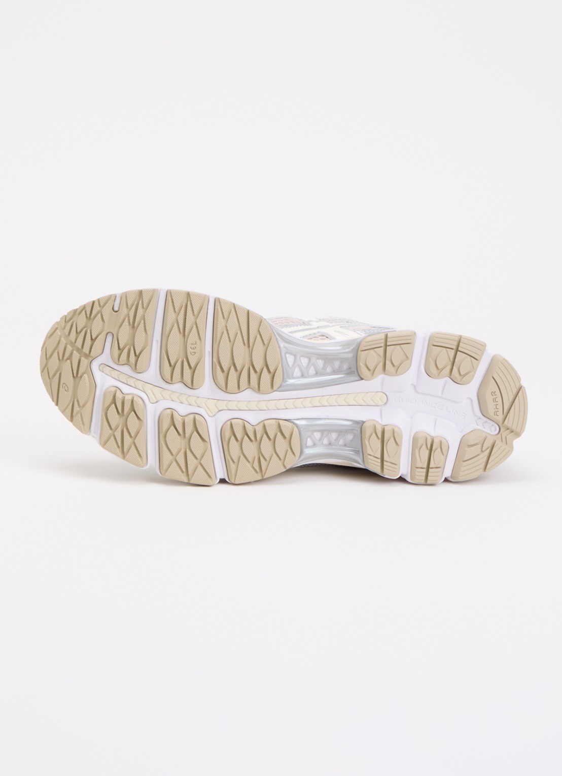 ASICS Gel-Kayano 12.1 sneaker met mesh details - detail 3 beige