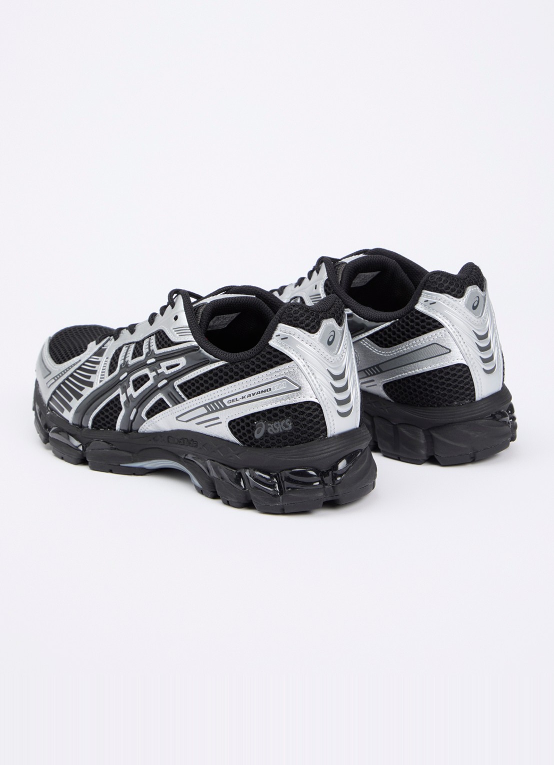 ASICS Gel-Kayano 12.1 sneaker met mesh details - achterkant 5 zwart