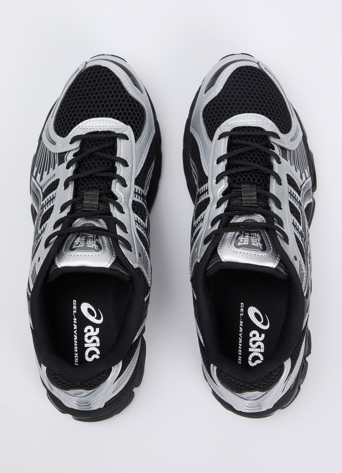 ASICS Gel-Kayano 12.1 sneaker met mesh details - detail 2 zwart