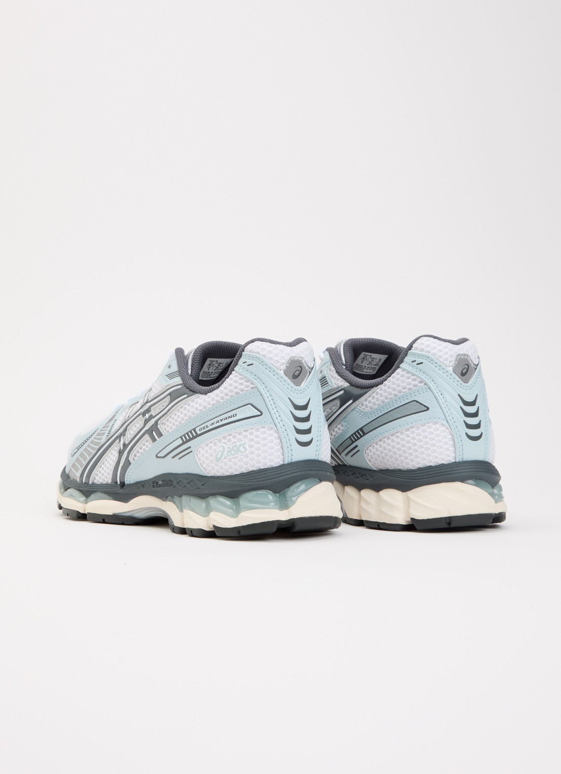 ASICS Gel-Kayano 12.1 sneaker met mesh details - achterkant 5 lichtblauw