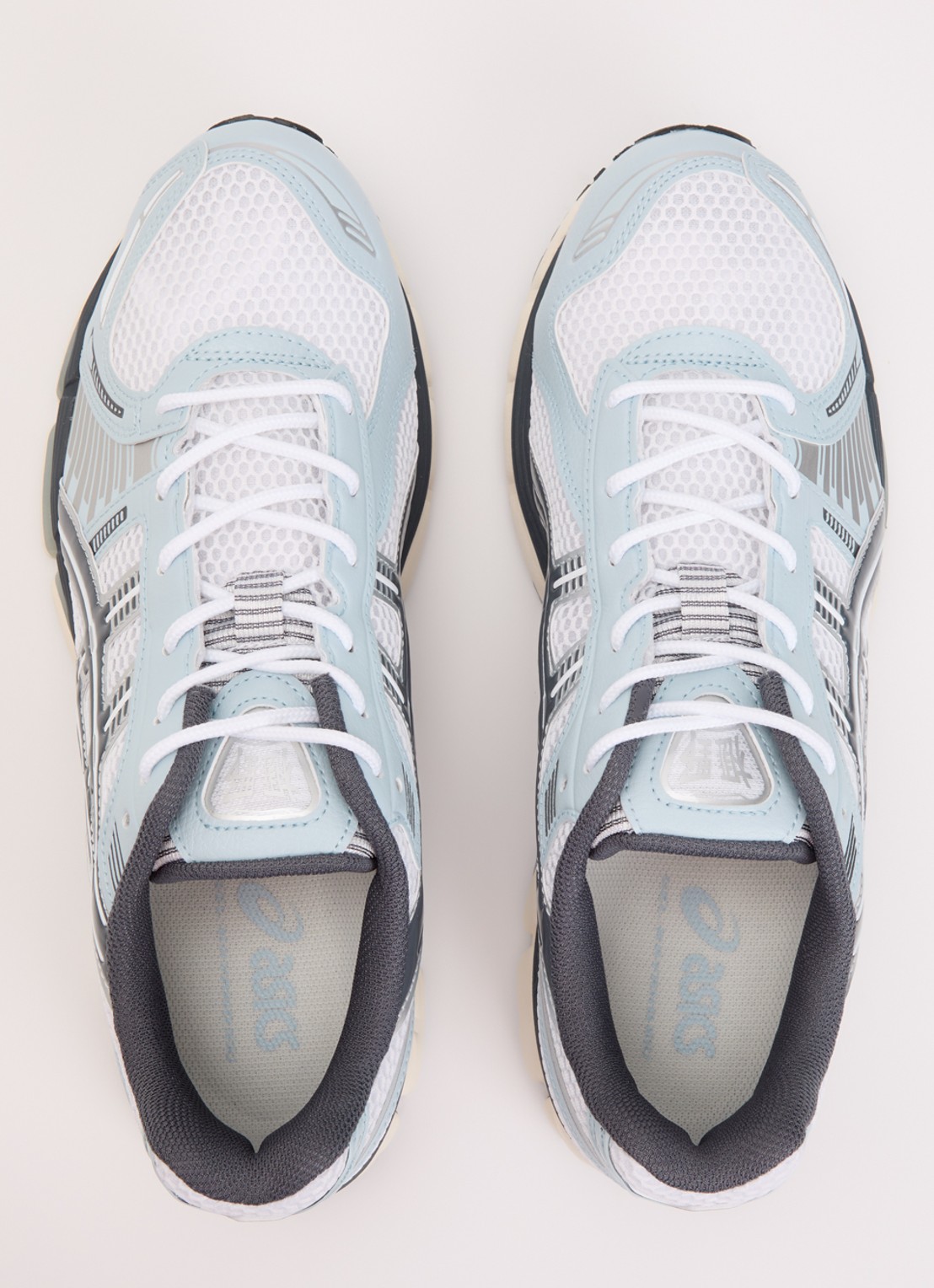 ASICS Gel-Kayano 12.1 sneaker met mesh details - detail 2 lichtblauw