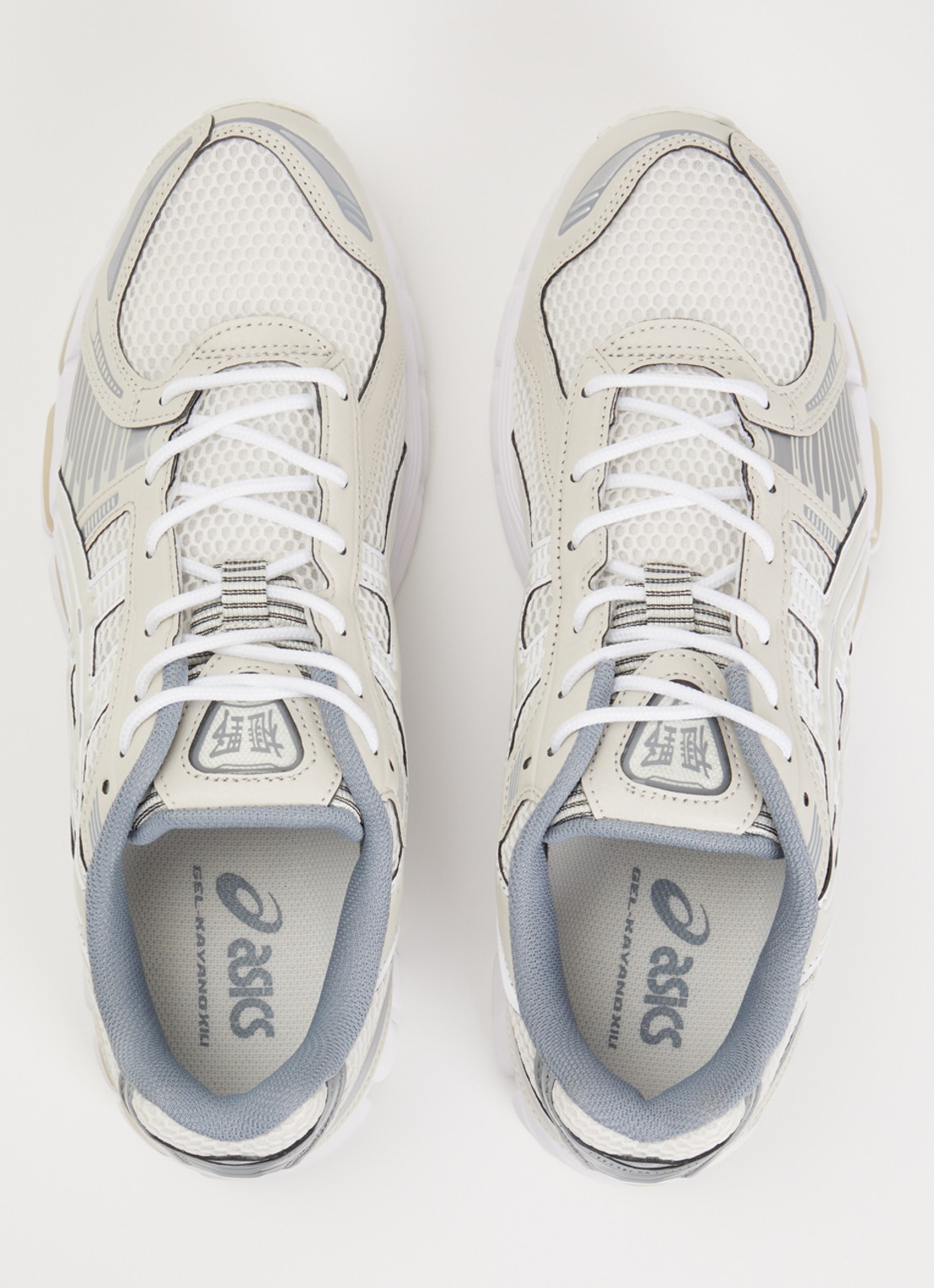 ASICS Gel-Kayano 12.1 sneaker met mesh details - detail 3 lichtgrijs