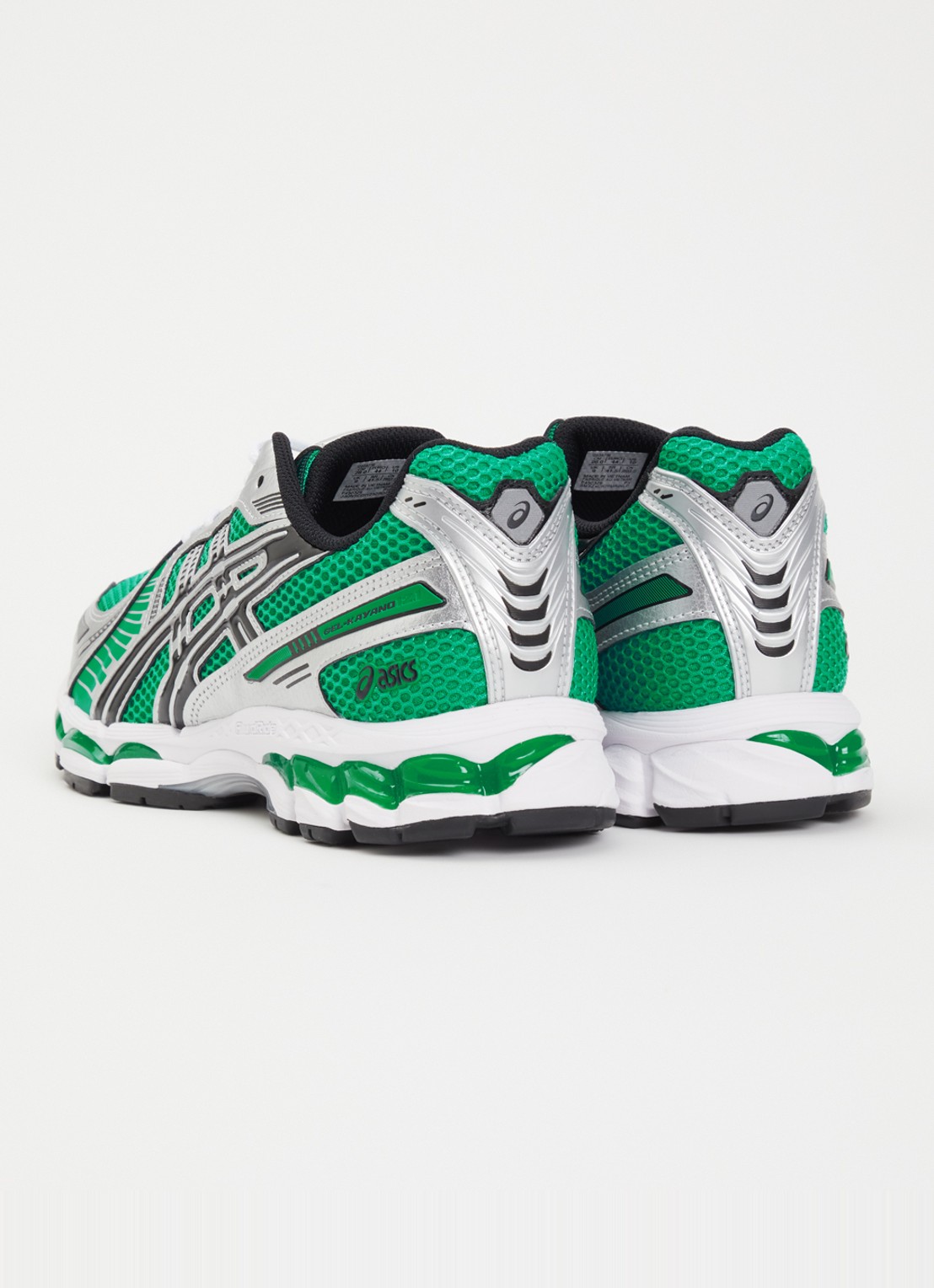 ASICS Gel-Kayano 12.1 sneaker met mesh details - achterkant groen