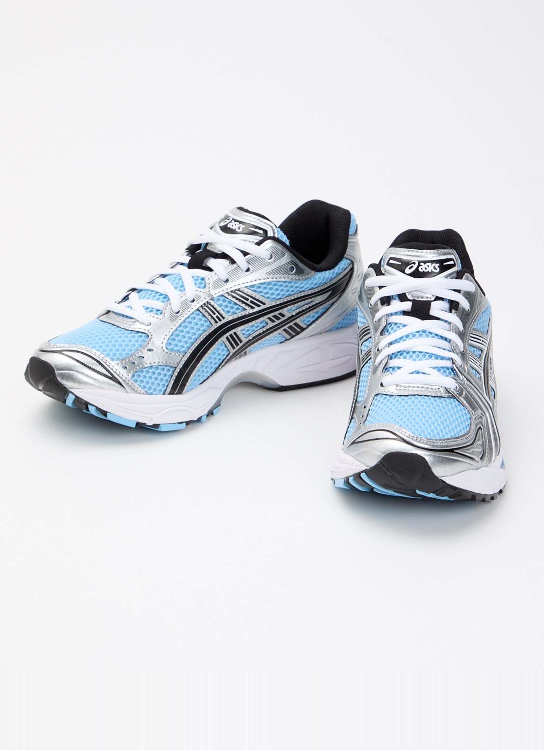 ASICS Gel-Kayano 14 sneaker met mesh details - detail 3 lichtblauw