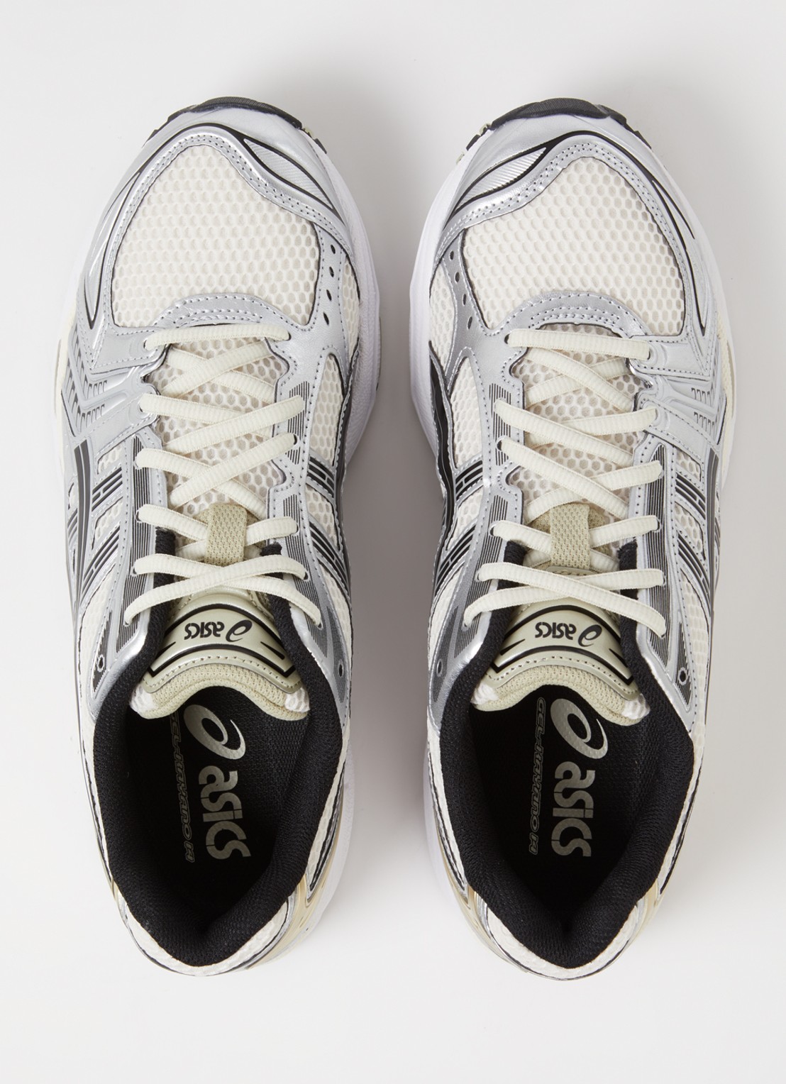 ASICS Gel-Kayano 14 sneaker met mesh details - detail 6 zilver