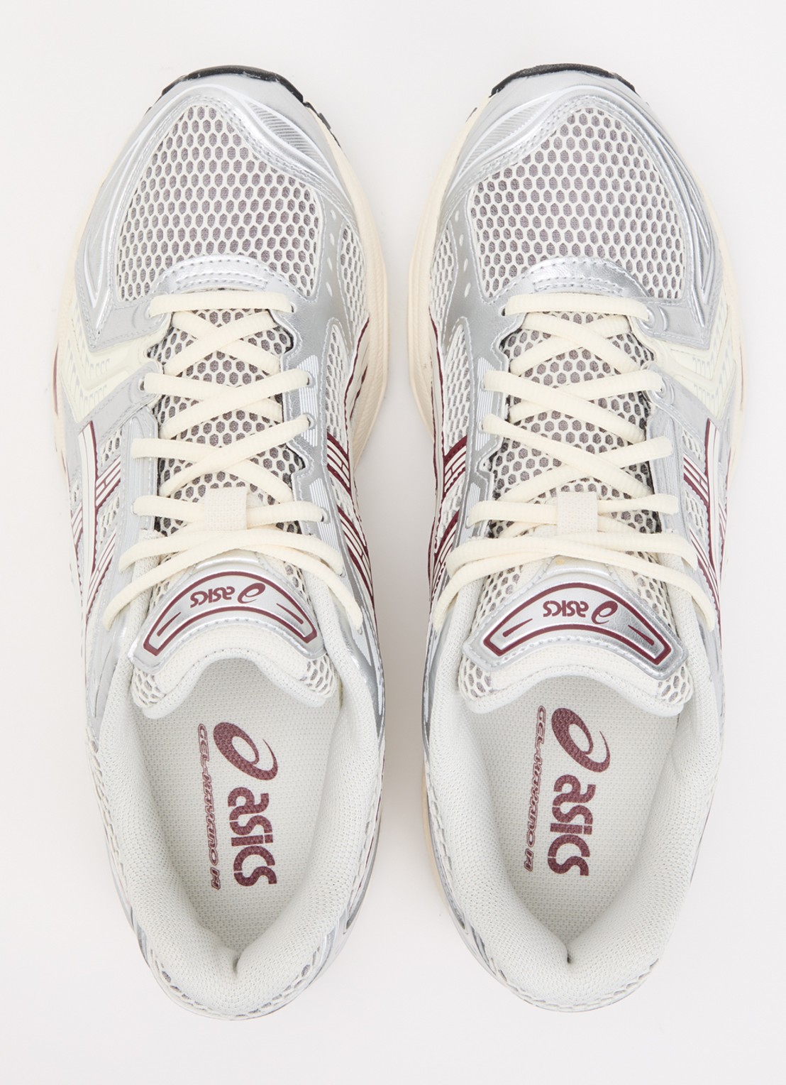 ASICS Gel-Kayano 14 sneaker met mesh details - detail 3 ivoor