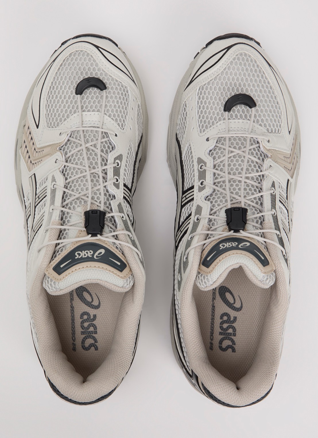 ASICS Gel-Kayano 14 sneaker met mesh details - detail 4 grijs