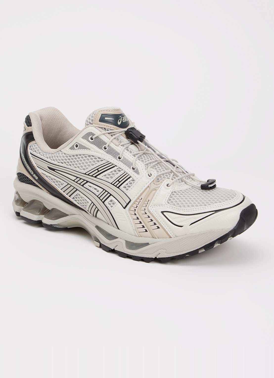 ASICS Gel-Kayano 14 sneaker met mesh details - voorkant 8 grijs