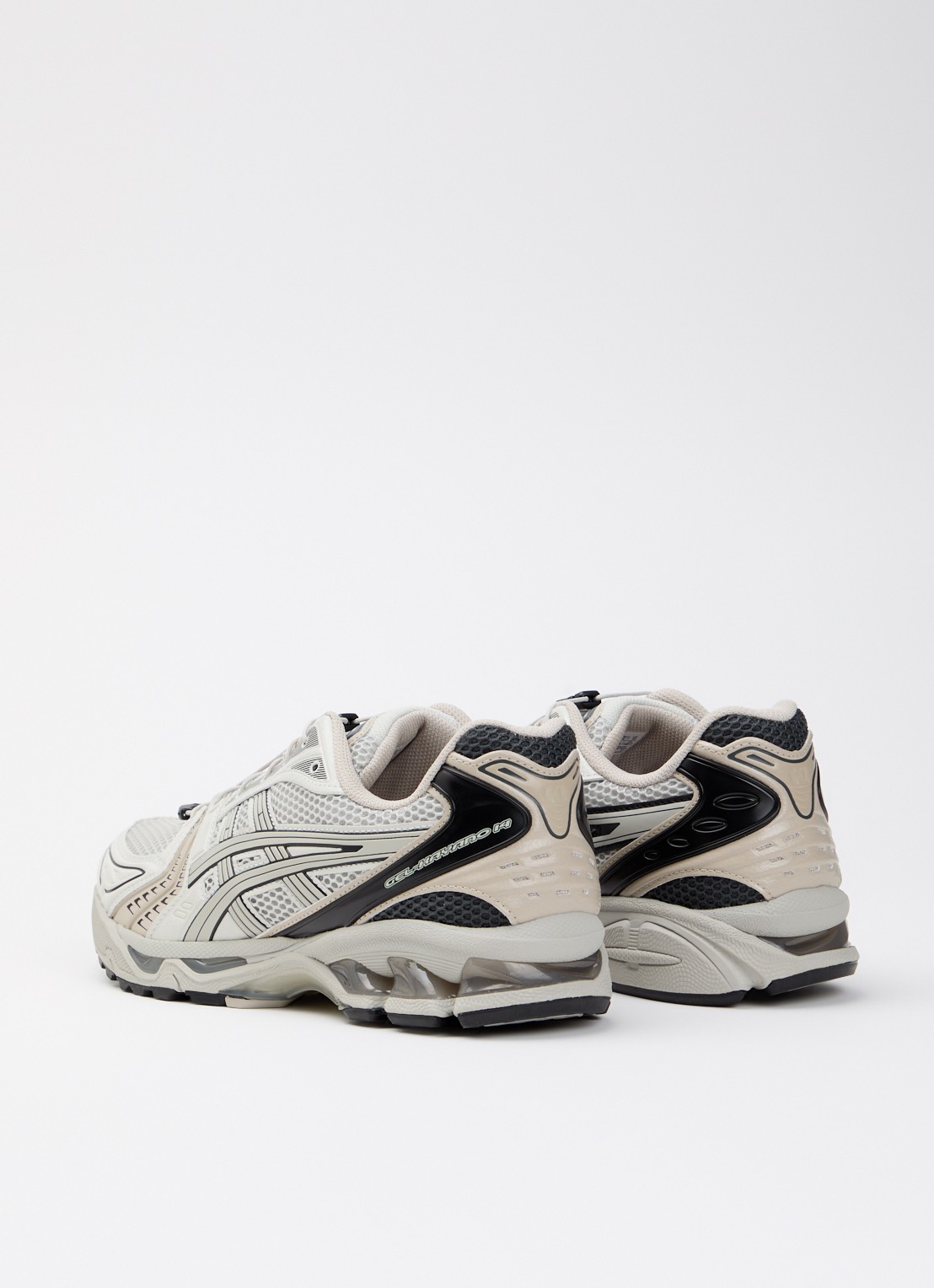 ASICS Gel-Kayano 14 sneaker met mesh details - achterkant 2 grijs