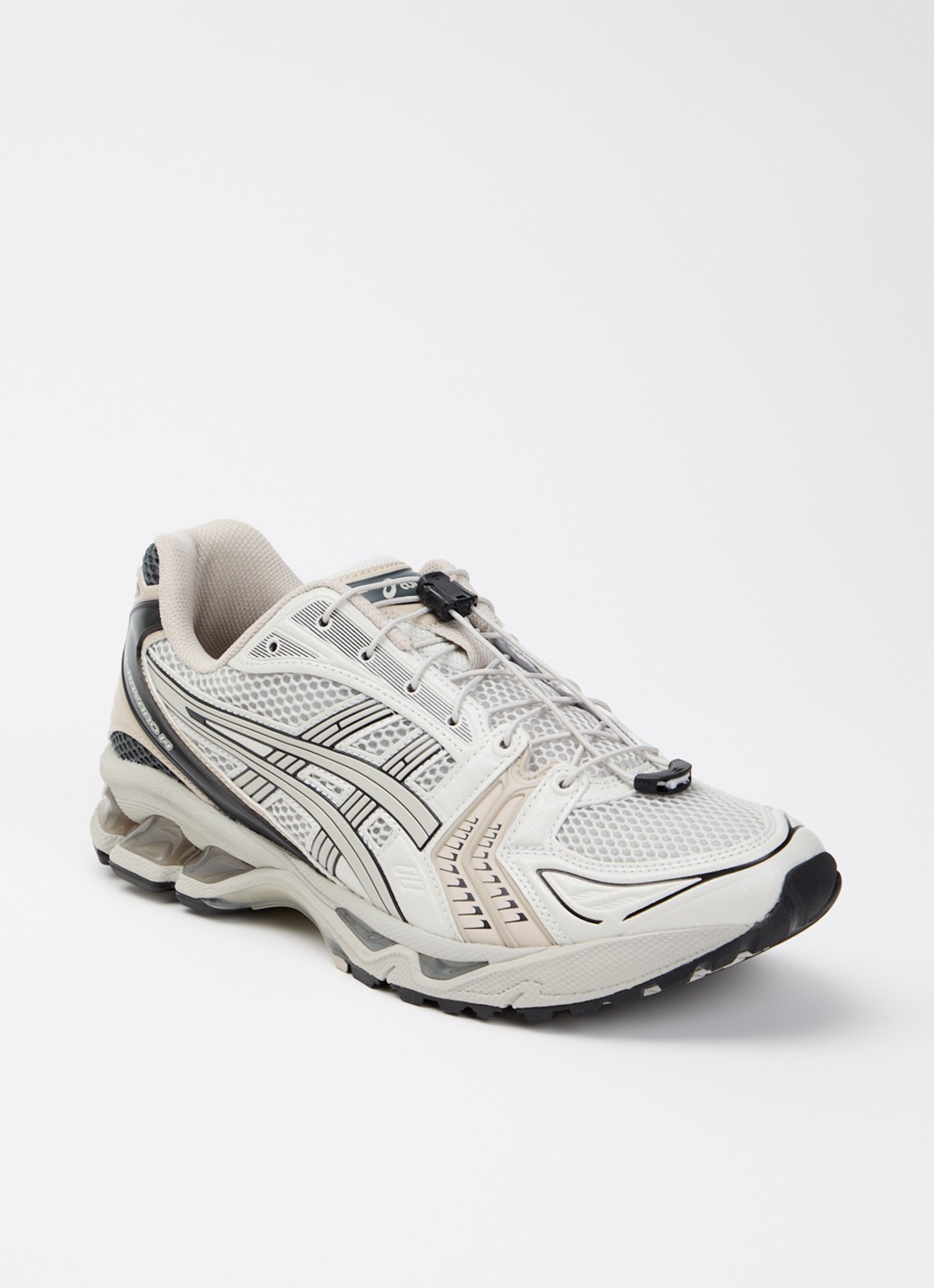 ASICS Gel-Kayano 14 sneaker met mesh details - voorkant 9 grijs