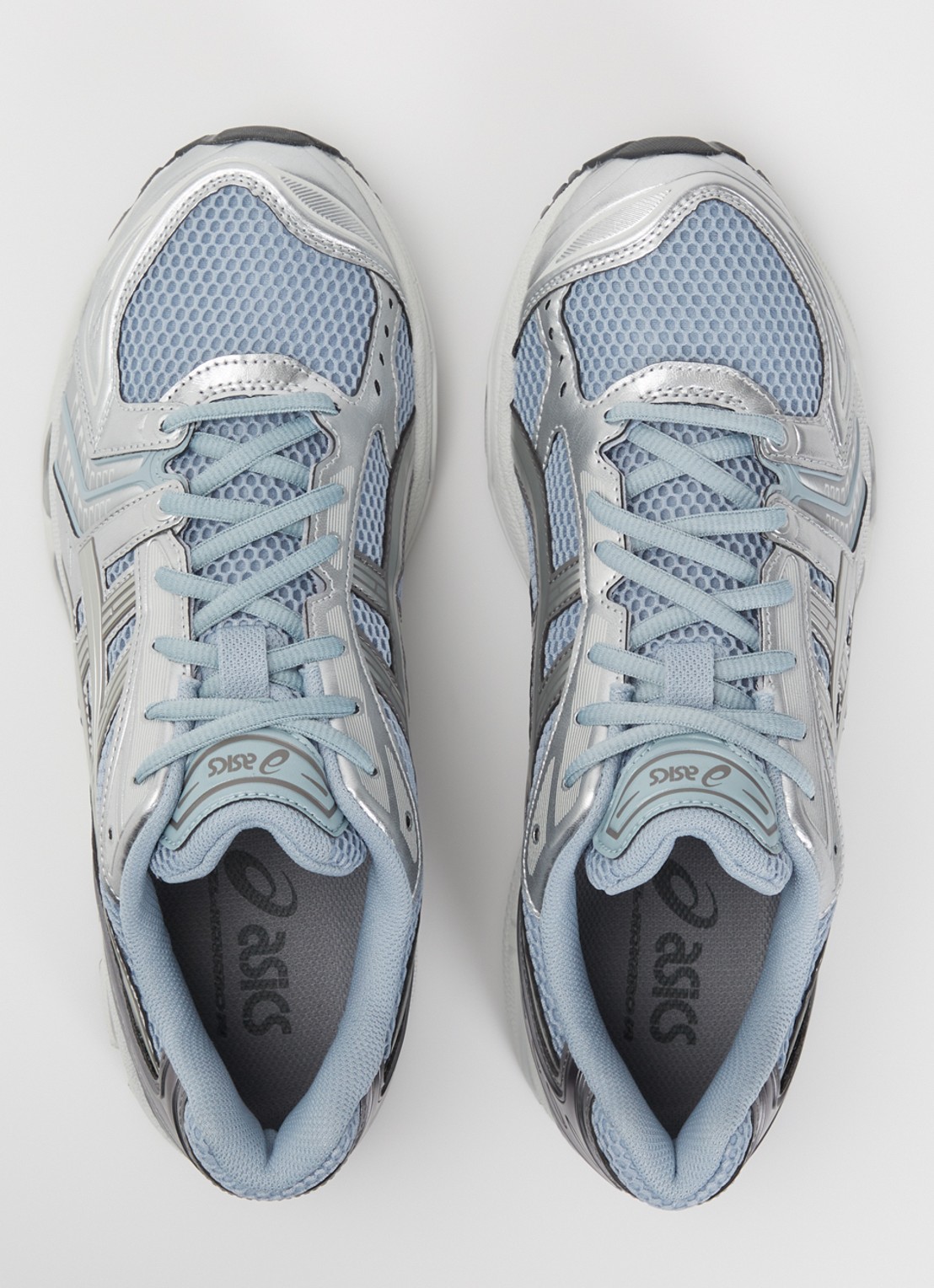 ASICS Gel-Kayano 14 sneaker met mesh details - detail 4 blauwgrijs