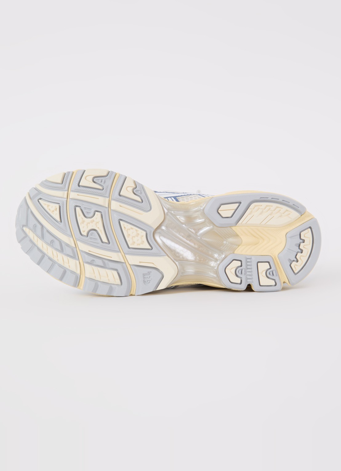 ASICS Gel-Kayano 14 sneaker met mesh en metallic details - detail 5 lichtblauw
