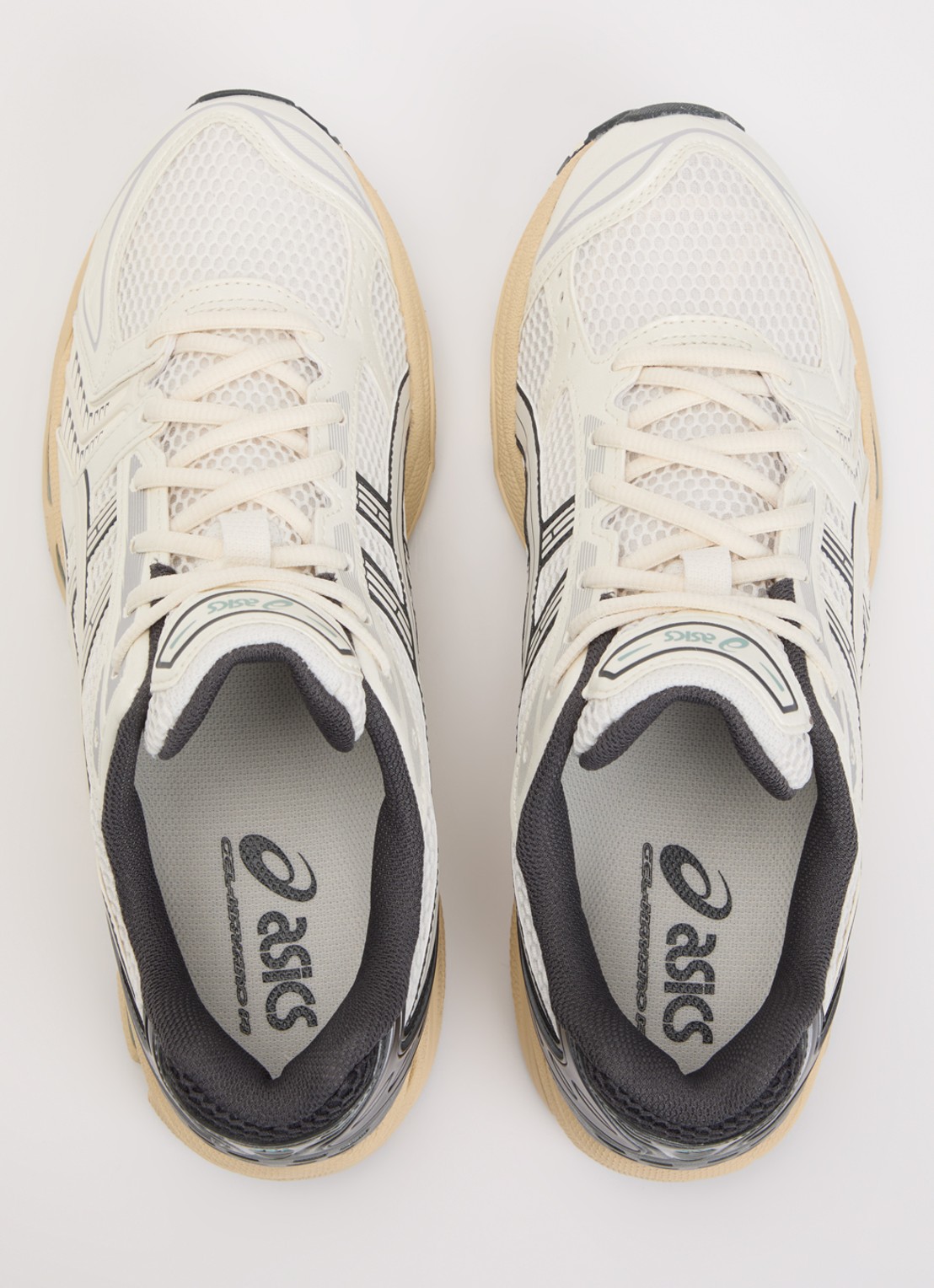 ASICS Gel-Kayano 14 sneaker met mesh en metallic details  - detail 3 donkerblauw