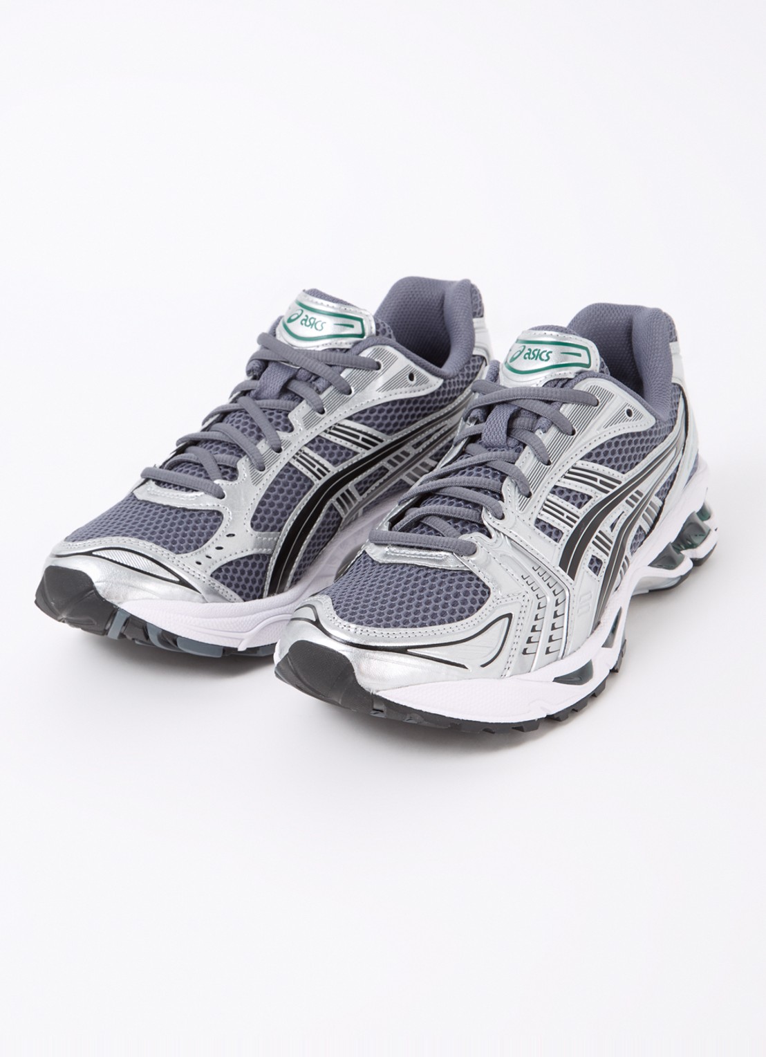 ASICS Gel-Kayano 14 sneaker met metallic details - detail donkergrijs
