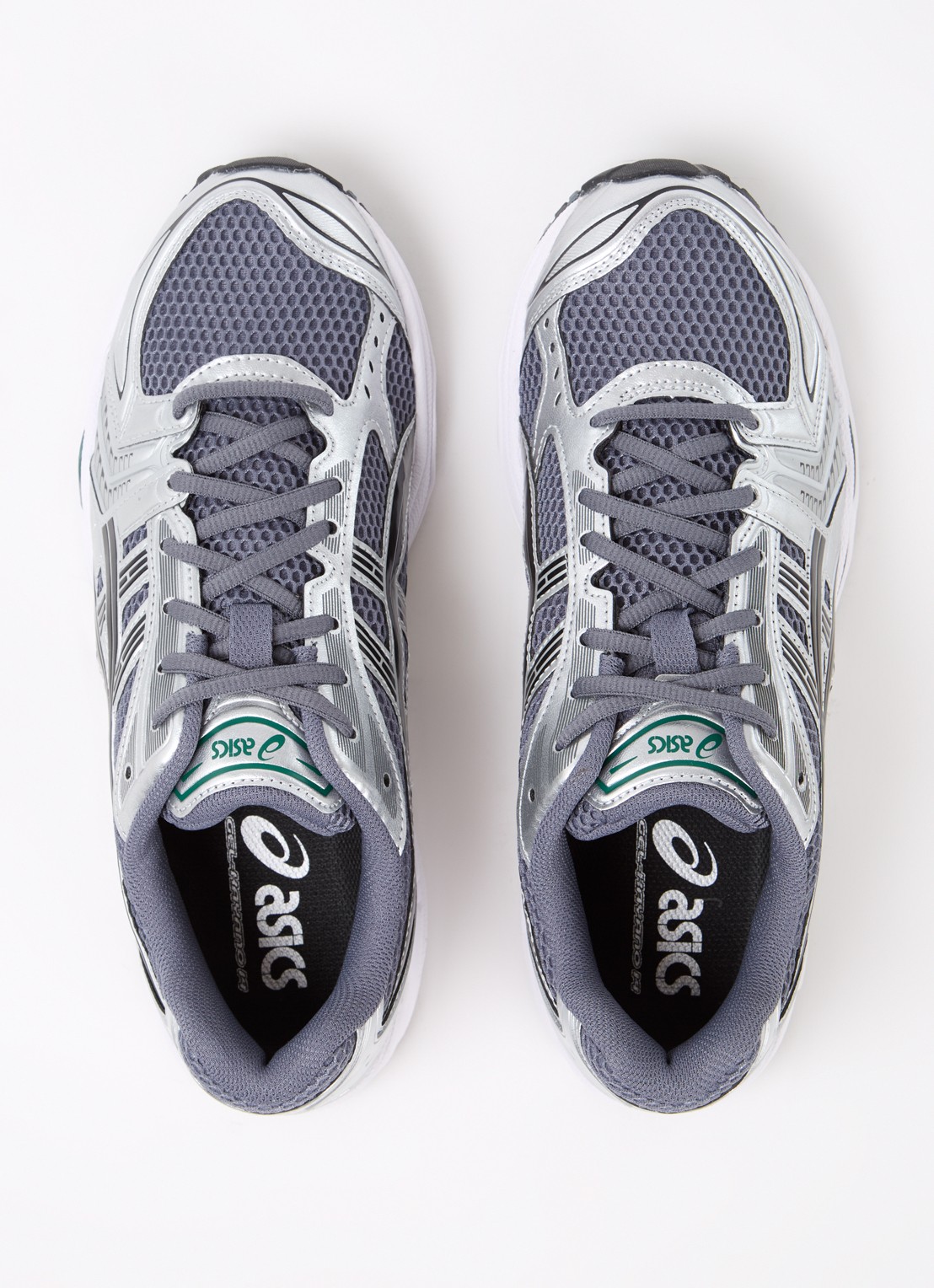 ASICS Gel-Kayano 14 sneaker met metallic details - detail 2 donkergrijs