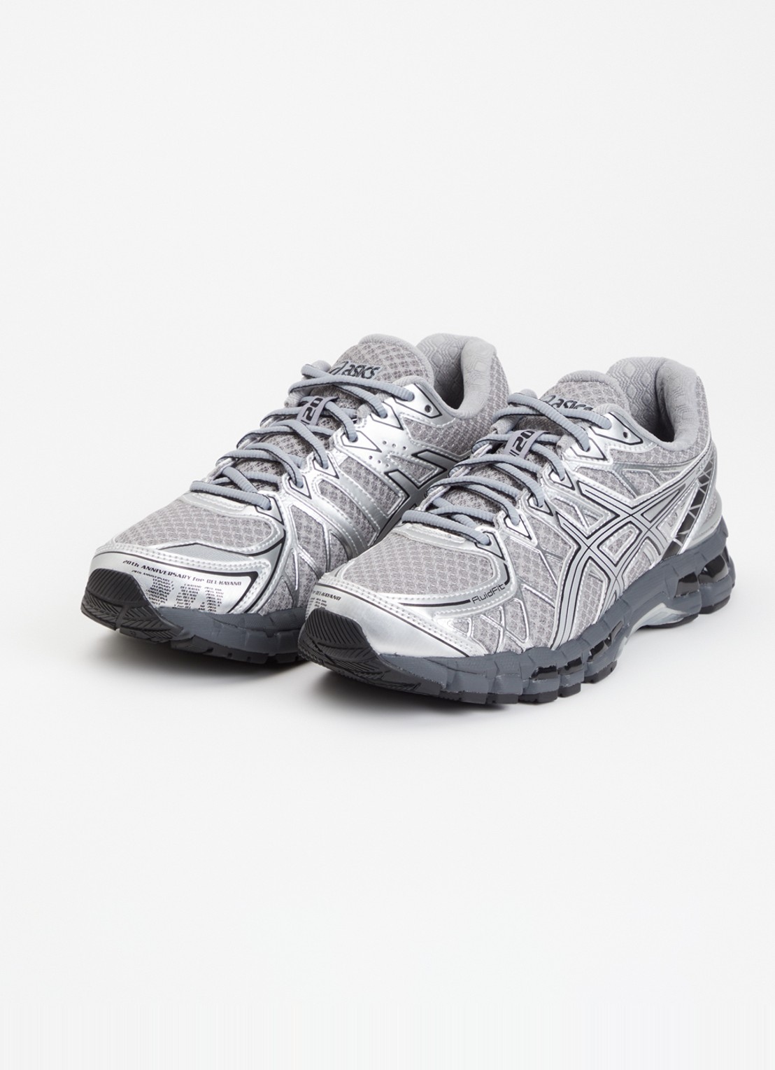 ASICS Gel-Kayano 20 sneaker met mesh details - detail 3 grijs