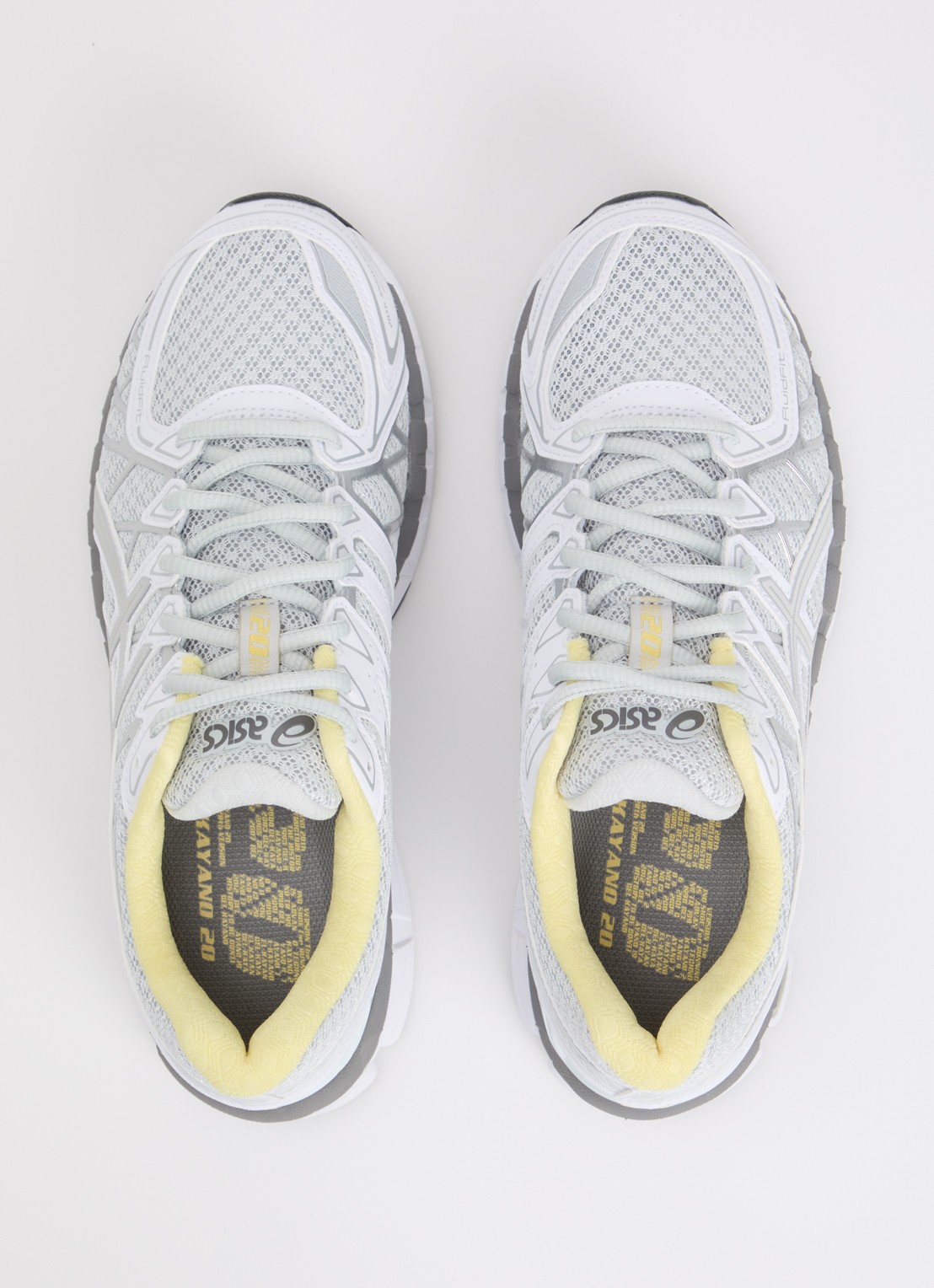 ASICS Gel-Kayano 20 sneaker met mesh details - detail 2 grijs