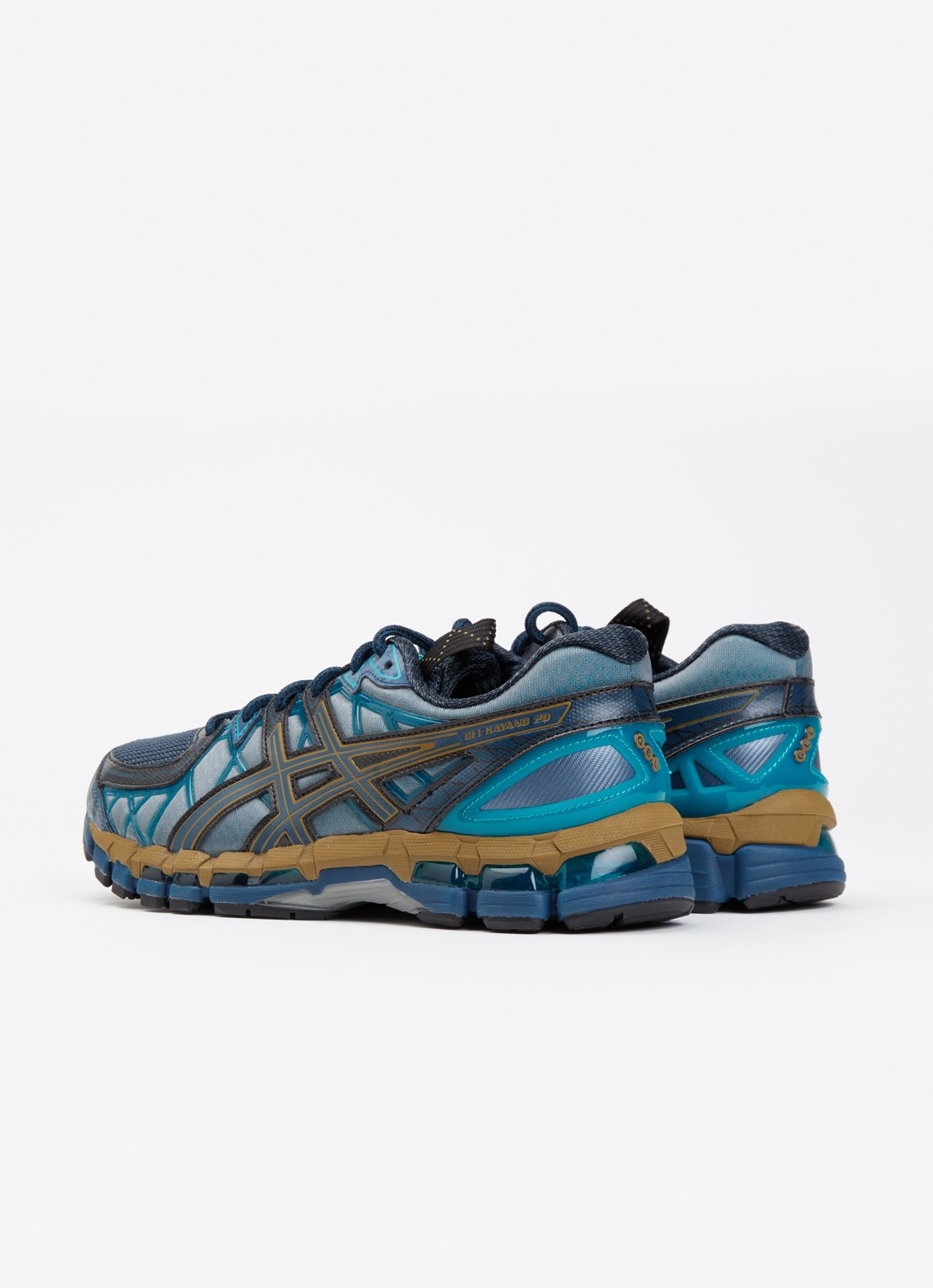 ASICS Gel-Kayano 20 sneaker met mesh details - achterkant 5 blauw